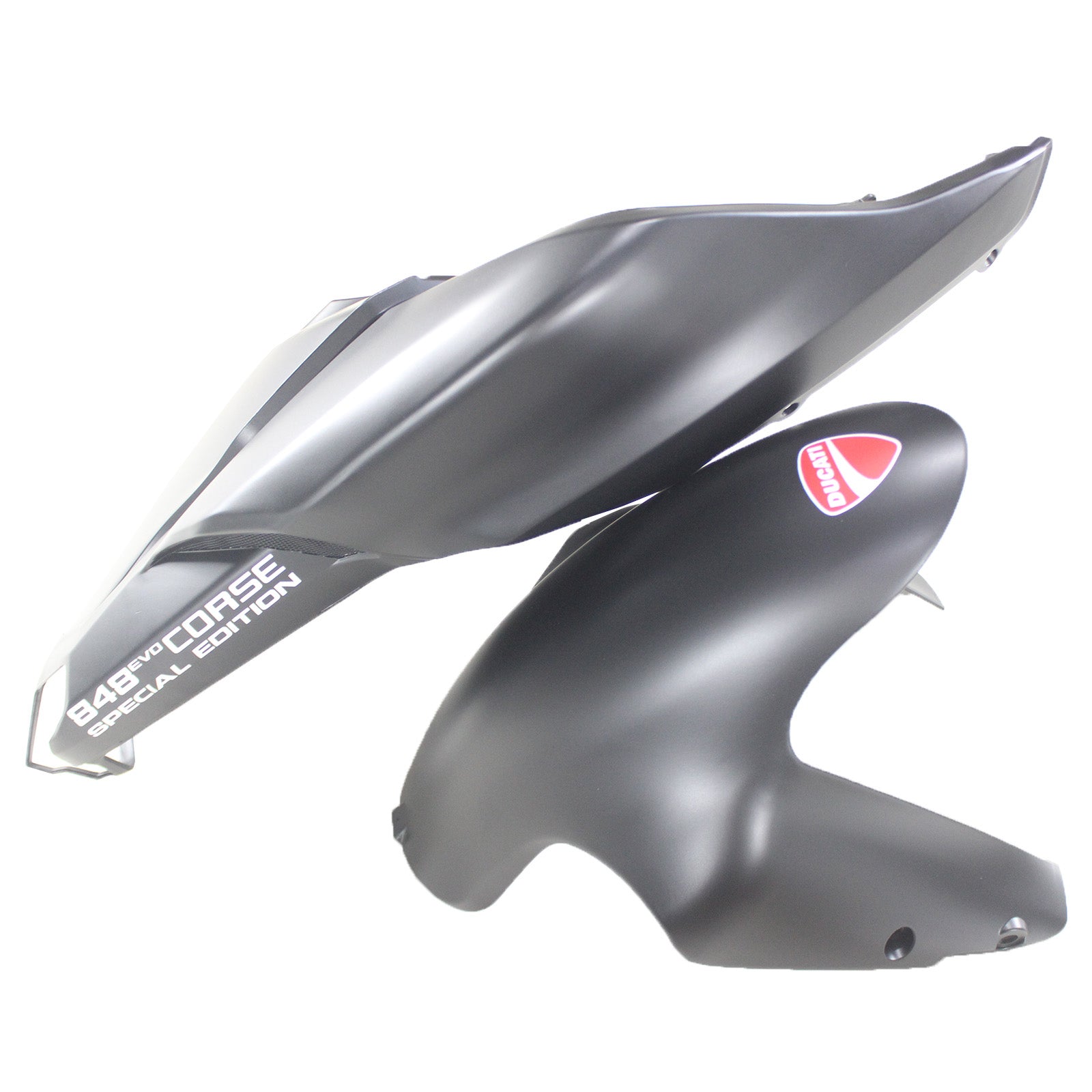 Amotopart Ducati All Years 1098 Matte Black Fairing Kit