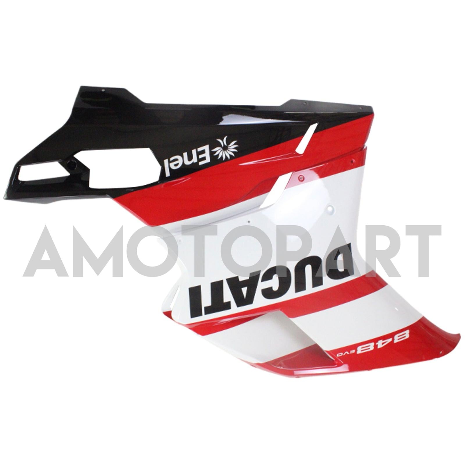 Amotopart All Years Ducati 1098 1198 848 Zestaw Red & White Style 5