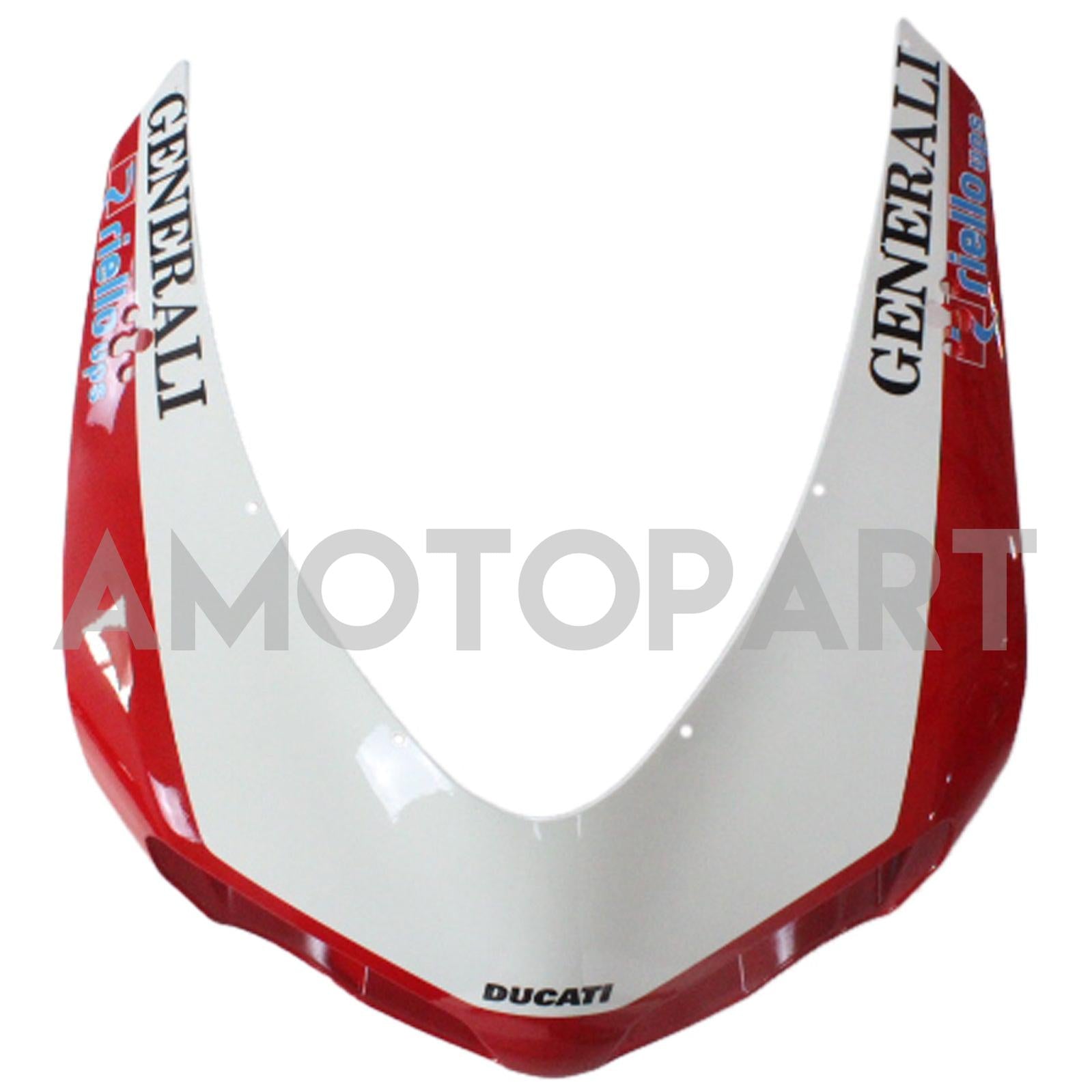 Amotopart All Years Ducati 1098 1198 848 Zestaw Red & White Style 5