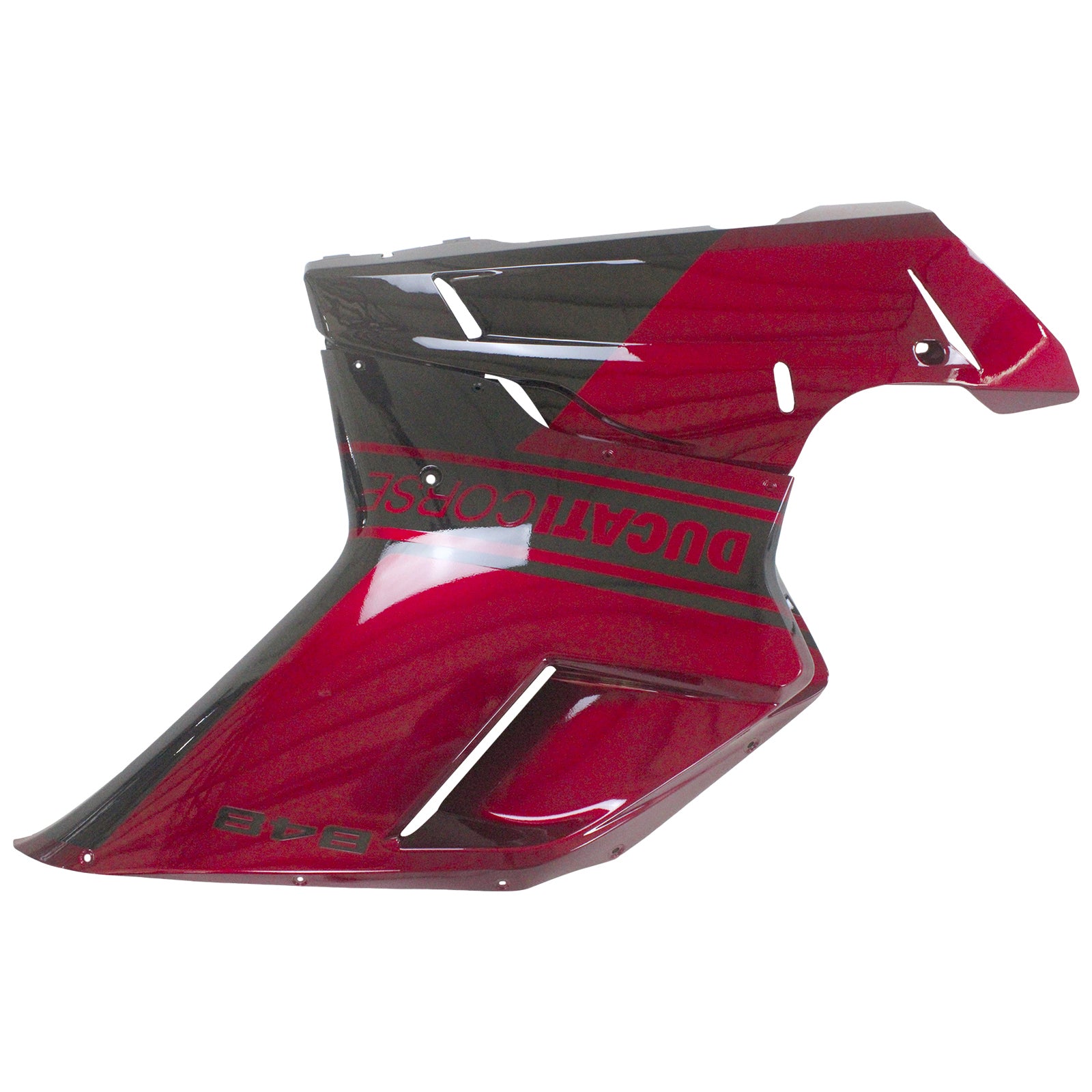 Amotopart All Years Ducati 1098 1198 848 Dark Red Fairing Kit