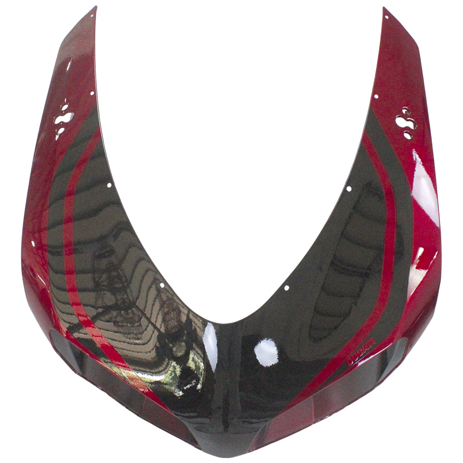 Amotopart 2007-2012 Ducati 1098 1198 848 Verkleidungssatz, dunkelrot
