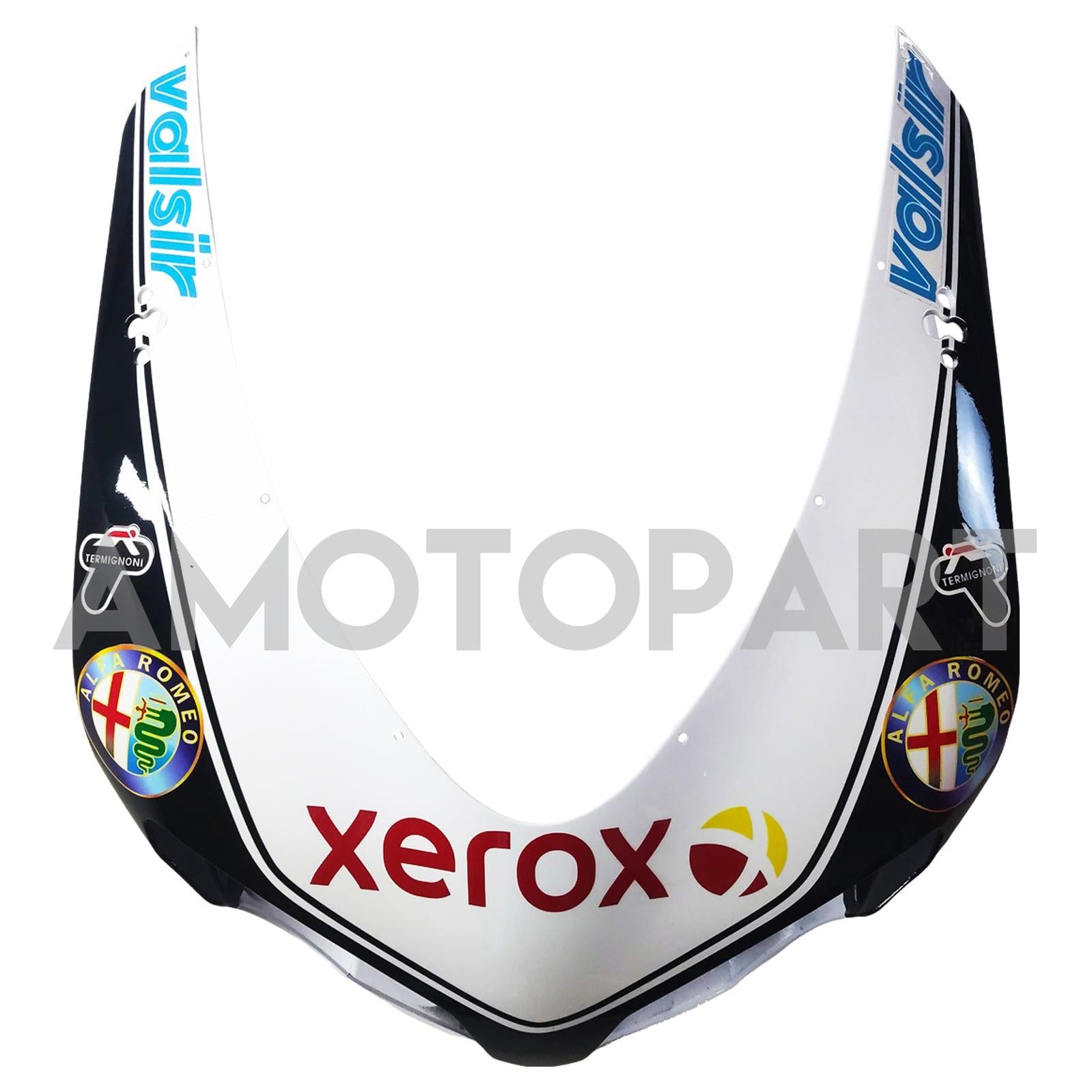 Amotopart varje år Ducati 1098 1198 848 Black & White Style3 Fairing Kit