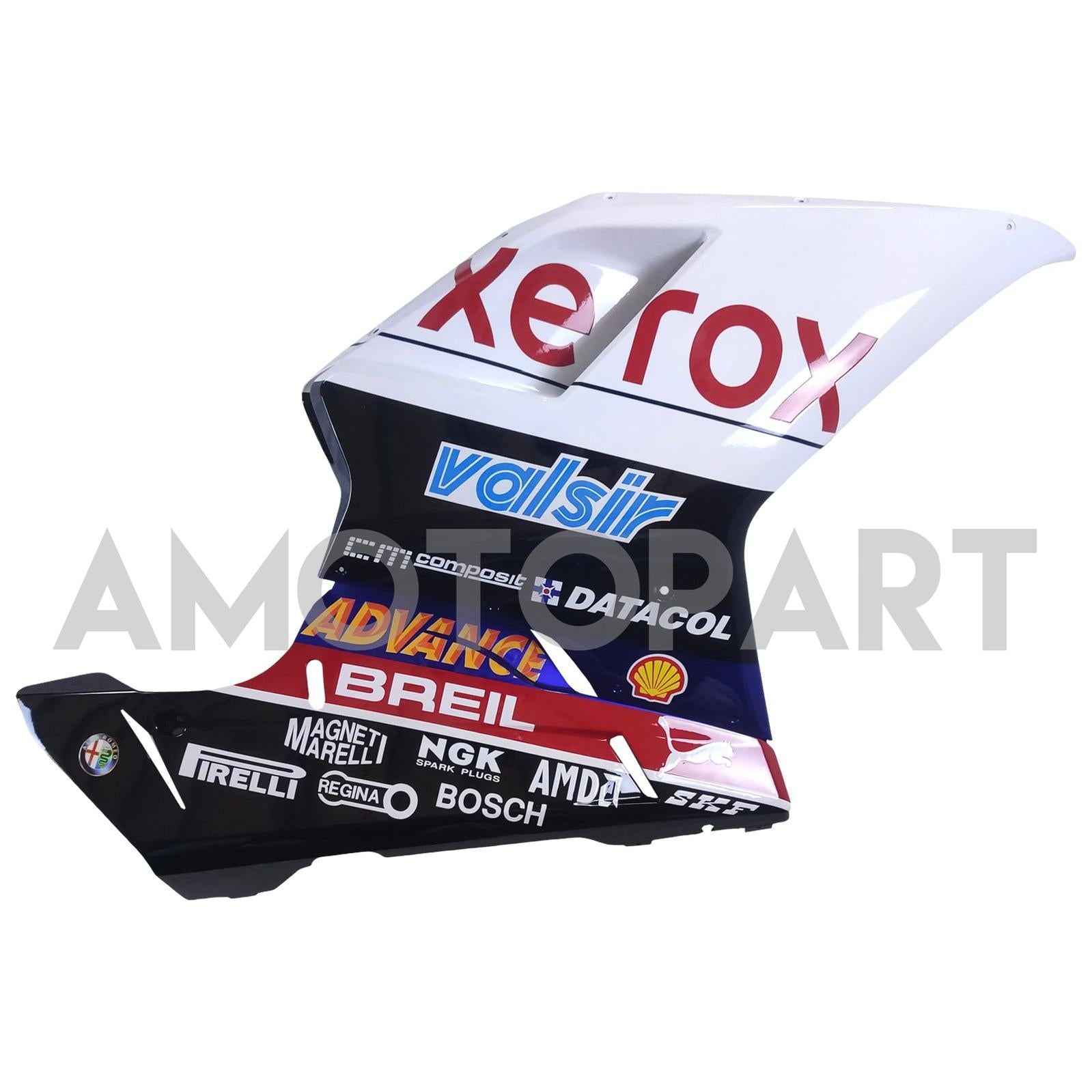 Amotopart varje år Ducati 1098 1198 848 Black & White Style3 Fairing Kit