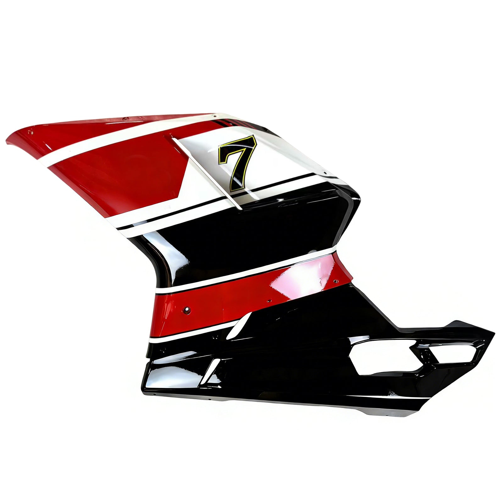 Amotopart Todos los años Ducati 1098 1198 848 Kit de carenado negro blanco rojo