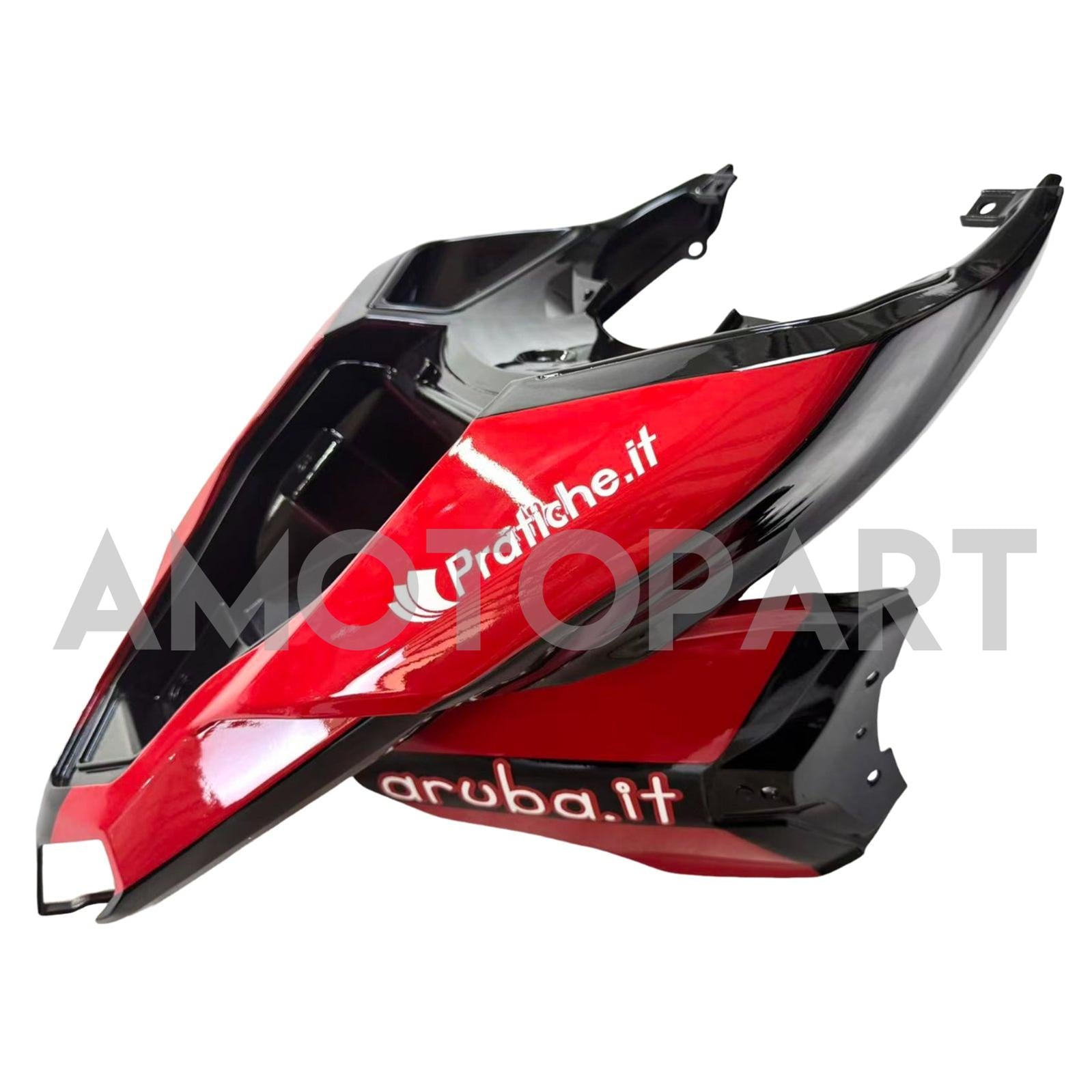 Amotopart All Years Ducati 1098 1198 848 Black White Red Fairing Kit