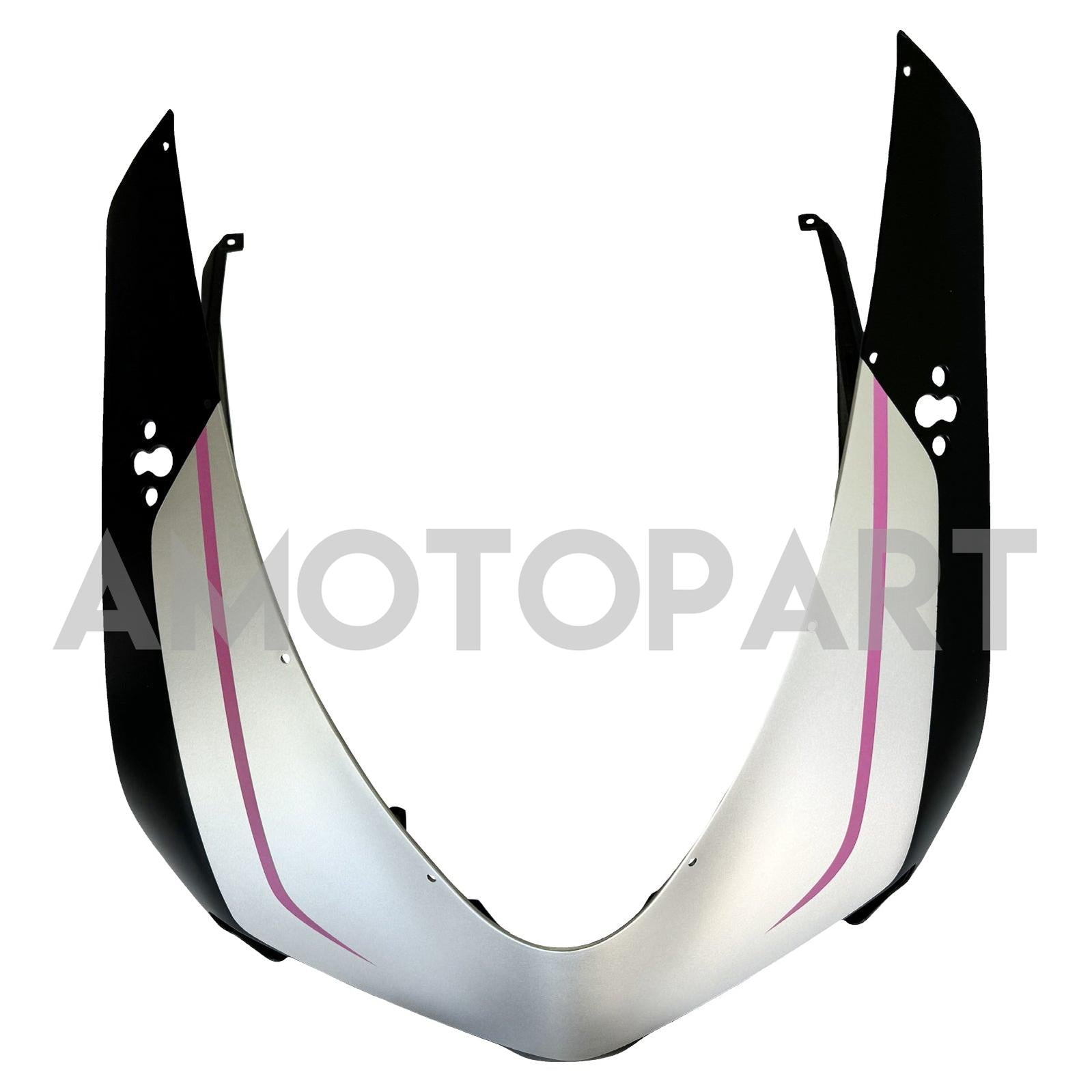 Amotopart All Years Ducati 1098/1198/848 Black Pink Fairing Kit