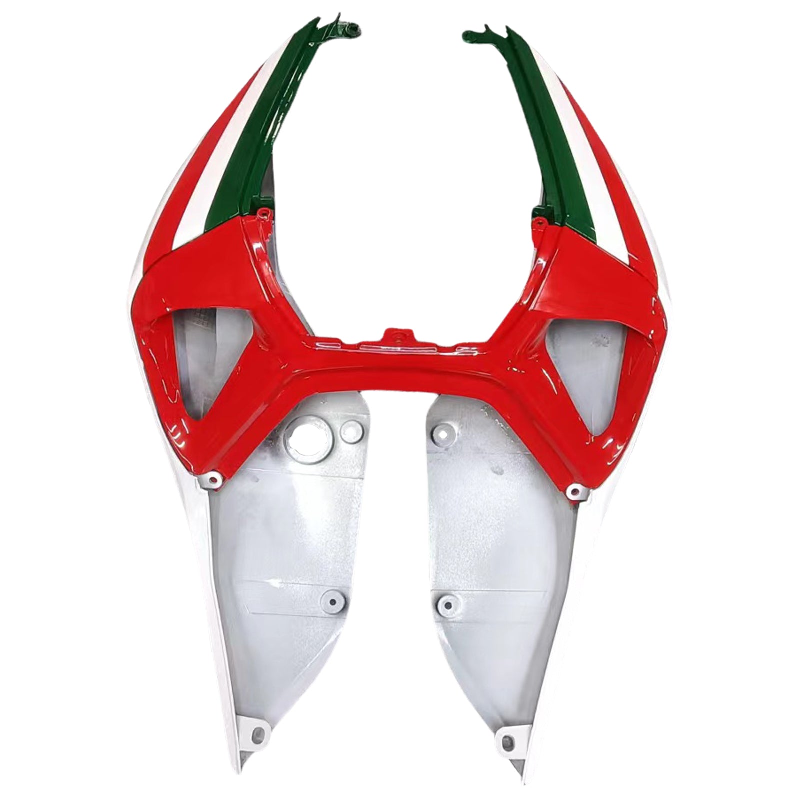 Amotopart Ducati 1199 899 2012-2015 Kit de carénage rouge et blanc