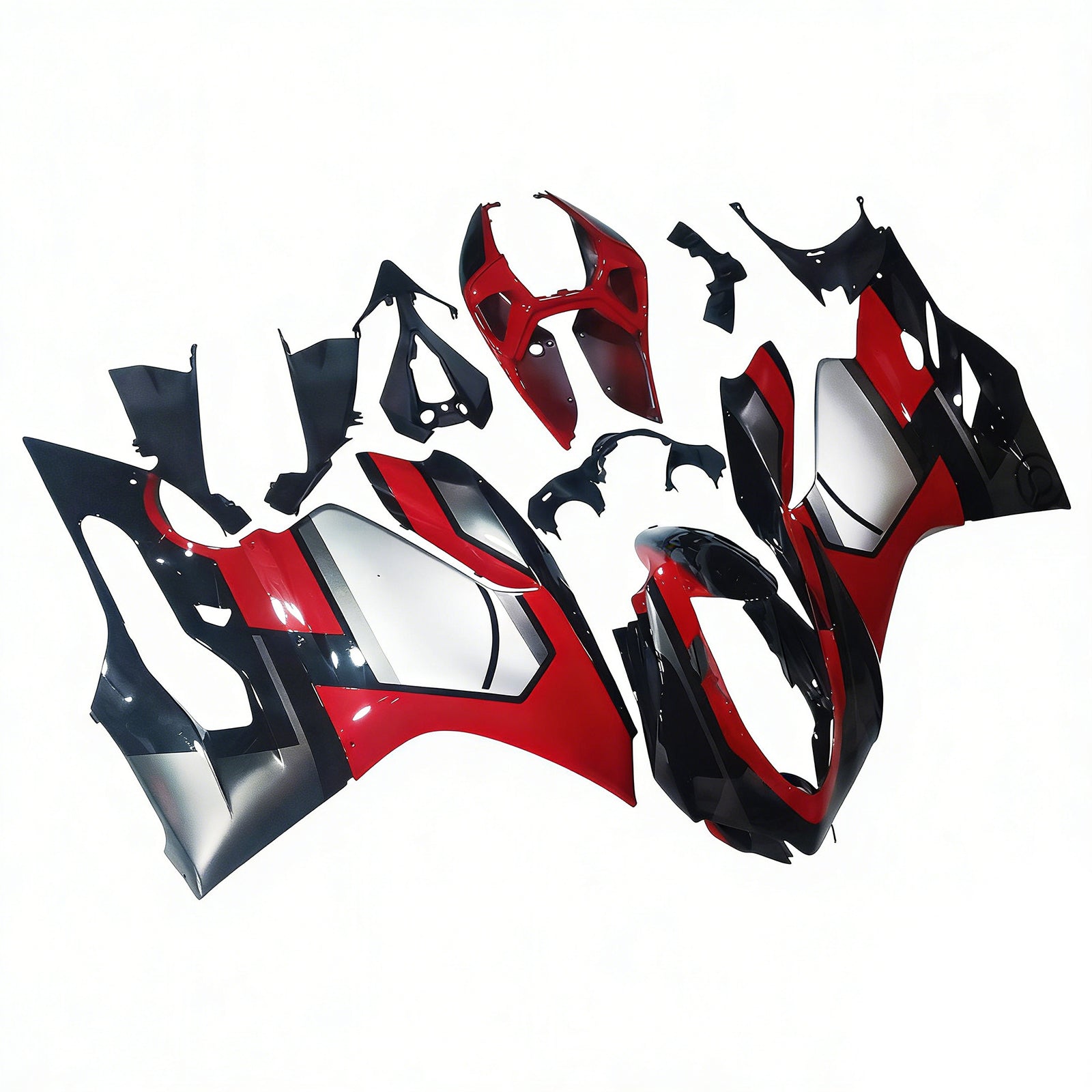 Amotopart 2012-2015 1199/899 Ducati Red & Black Style2 Failing Kit