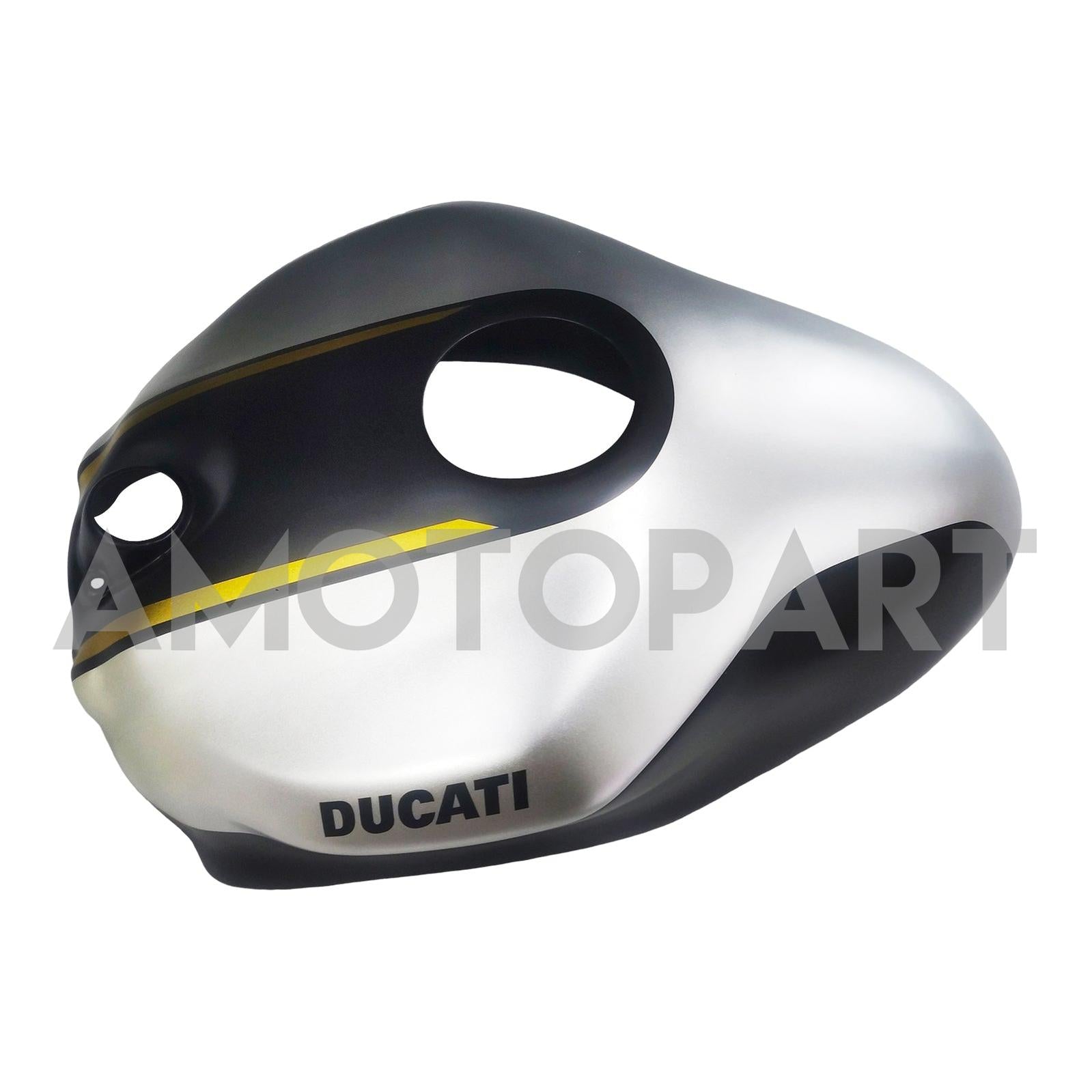 Amotopart 2012-2015 Ducati 1199 899 Mattschwarz mit Gold Logo Abzugskit