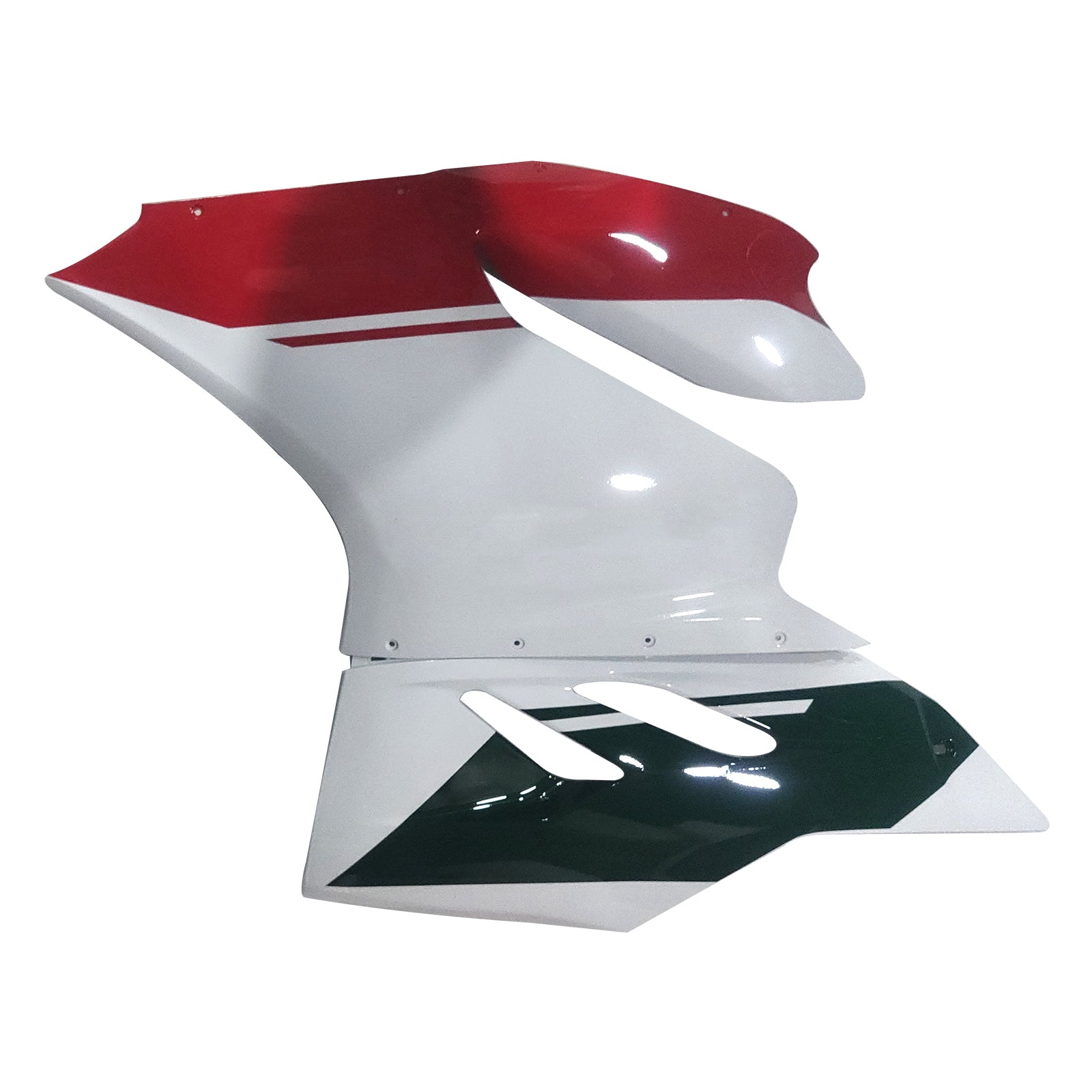 Amotopart 2012-2015 Ducati 1199 899 Red&GreenFairing Kit
