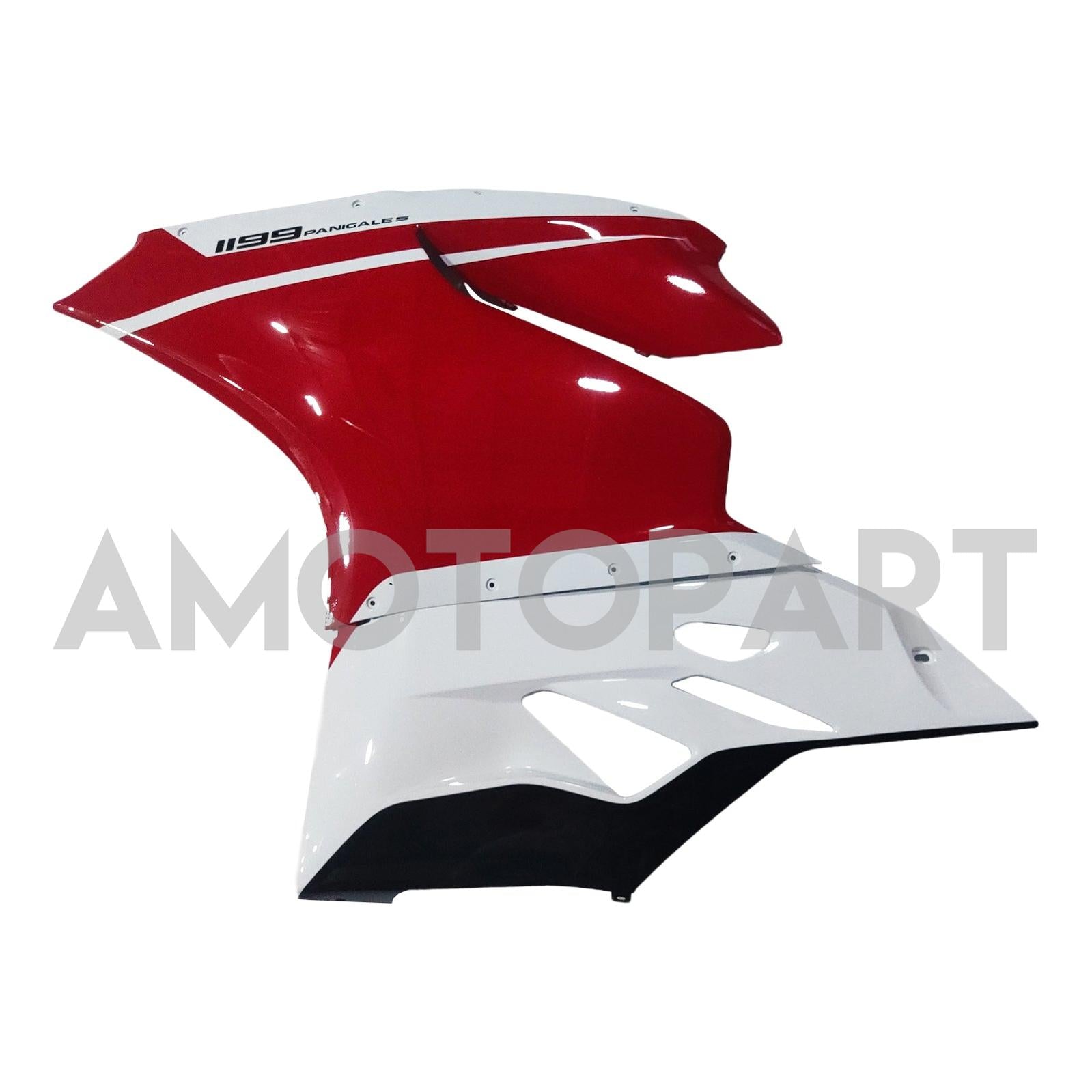 Amotopart Ducati 1199 899 2012-2015 Red&White Style2 Fairing Kit