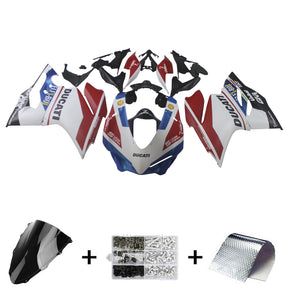 Amotopart 2015-2020 Ducati 1299 959 Red&Blue Fairing Kit