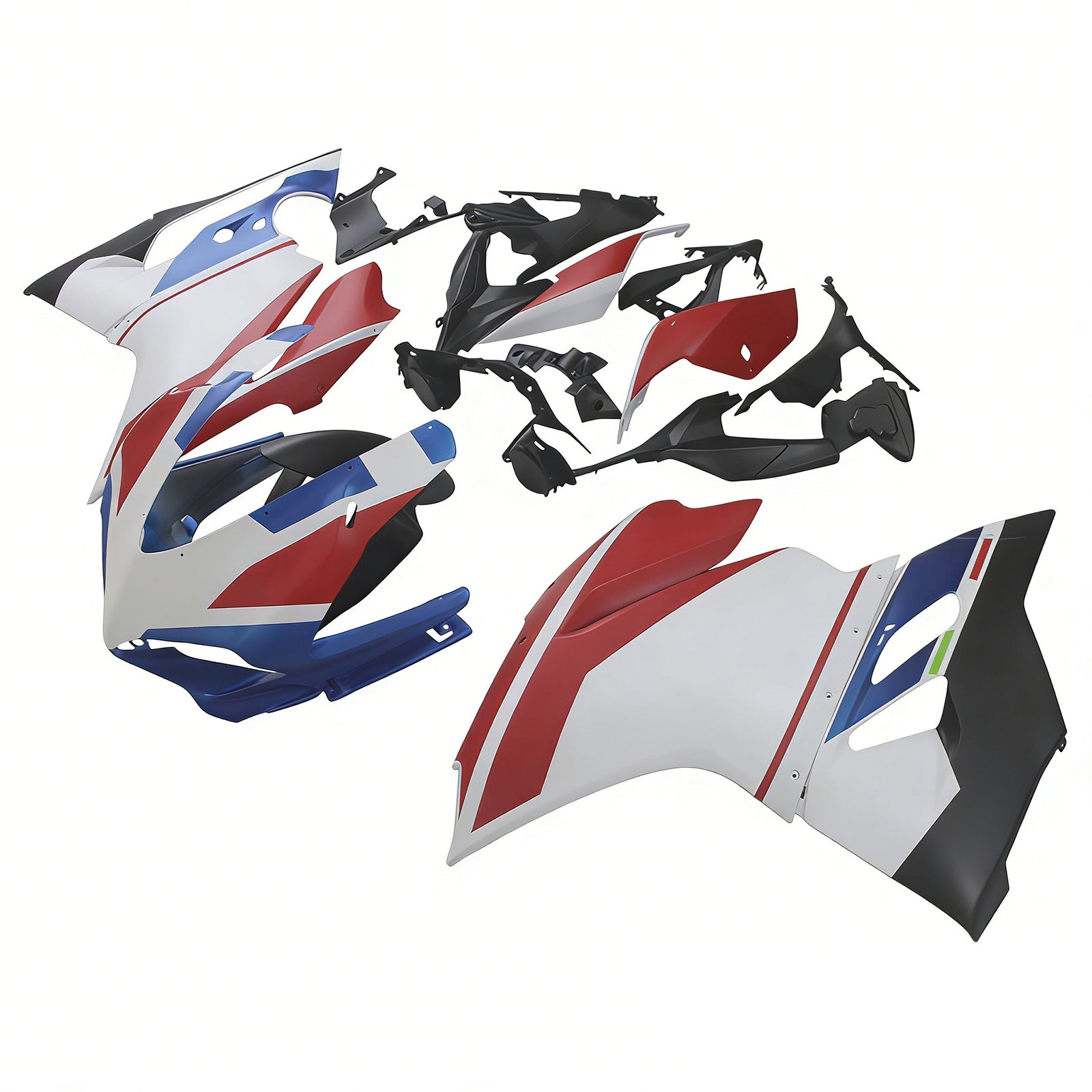 Amotopart 2015-2020 Ducati 1299 959 Red & Blue Fairing Kit