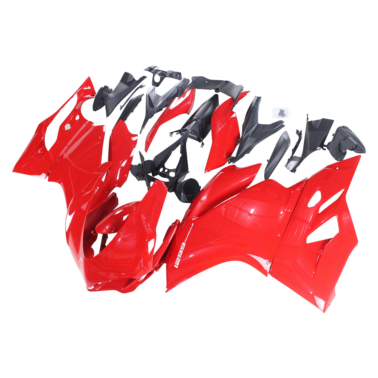 Amotopart Ducati 2015-2020 1299/959 All Red Fairing Kit