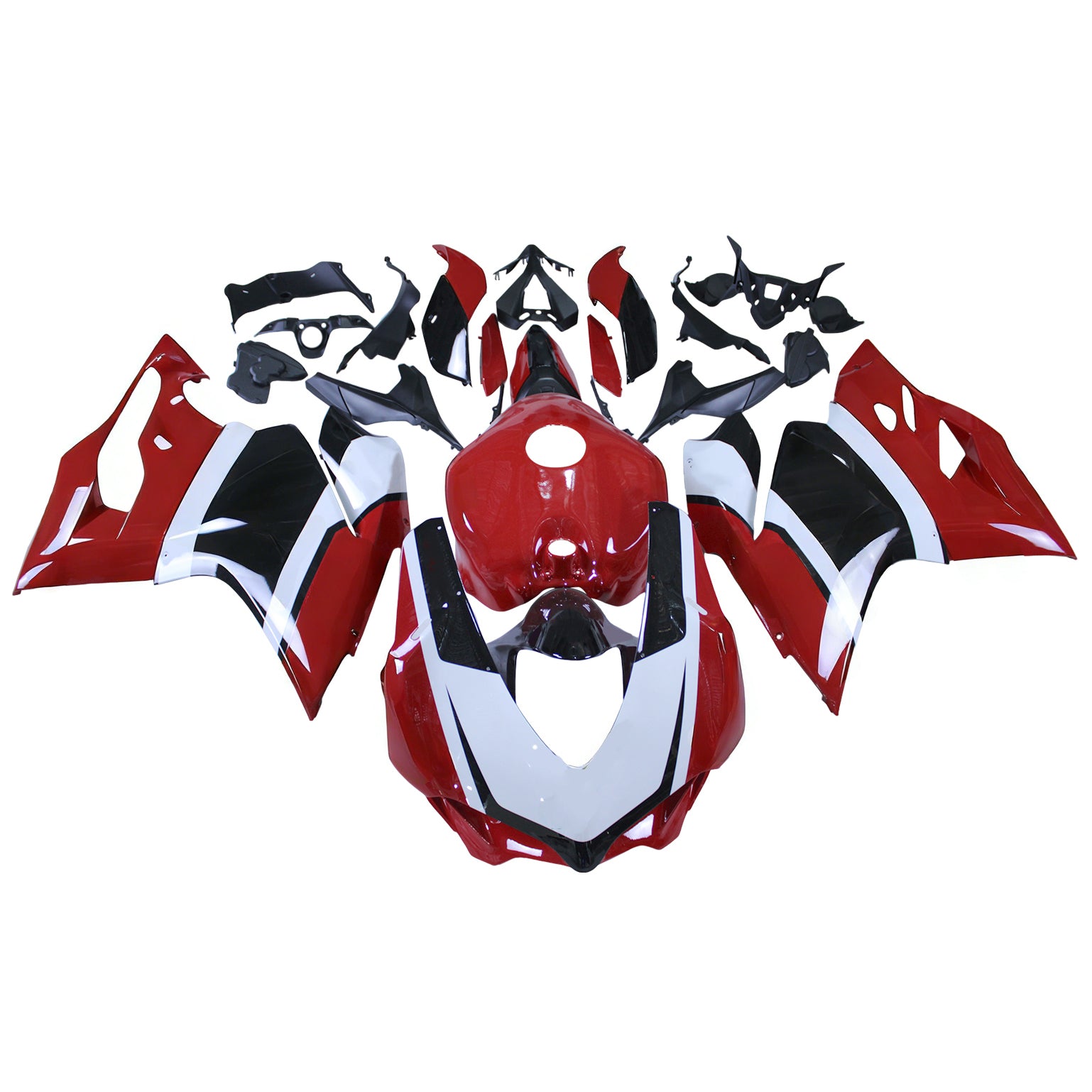 Amotopart 2015-2020 Ducati 1299 959 レッド Style6 フェアリングキット