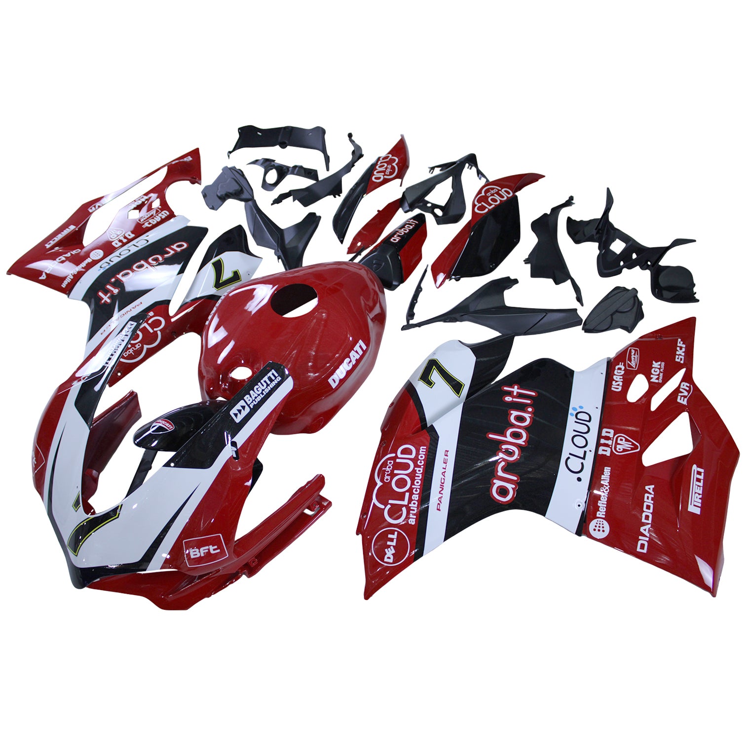Amotopart 2015-2020 Ducati 1299 959 Red Style6 Fairing Kit