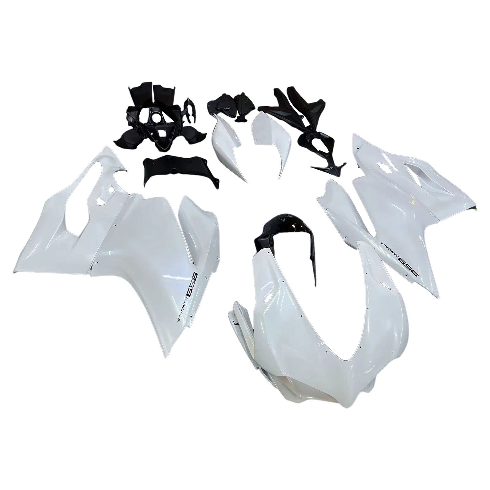 Amotopart 2015-2020 Ducati 1299 959 White Fairing Kit