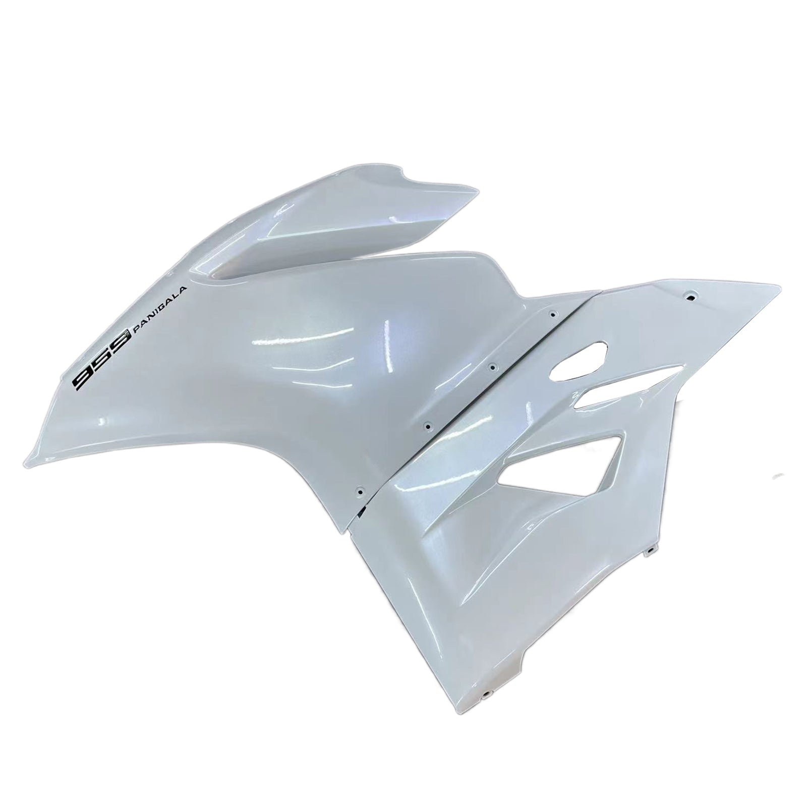 Amotopart 2015-2020 Ducati 1299 959 White Fairing Kit