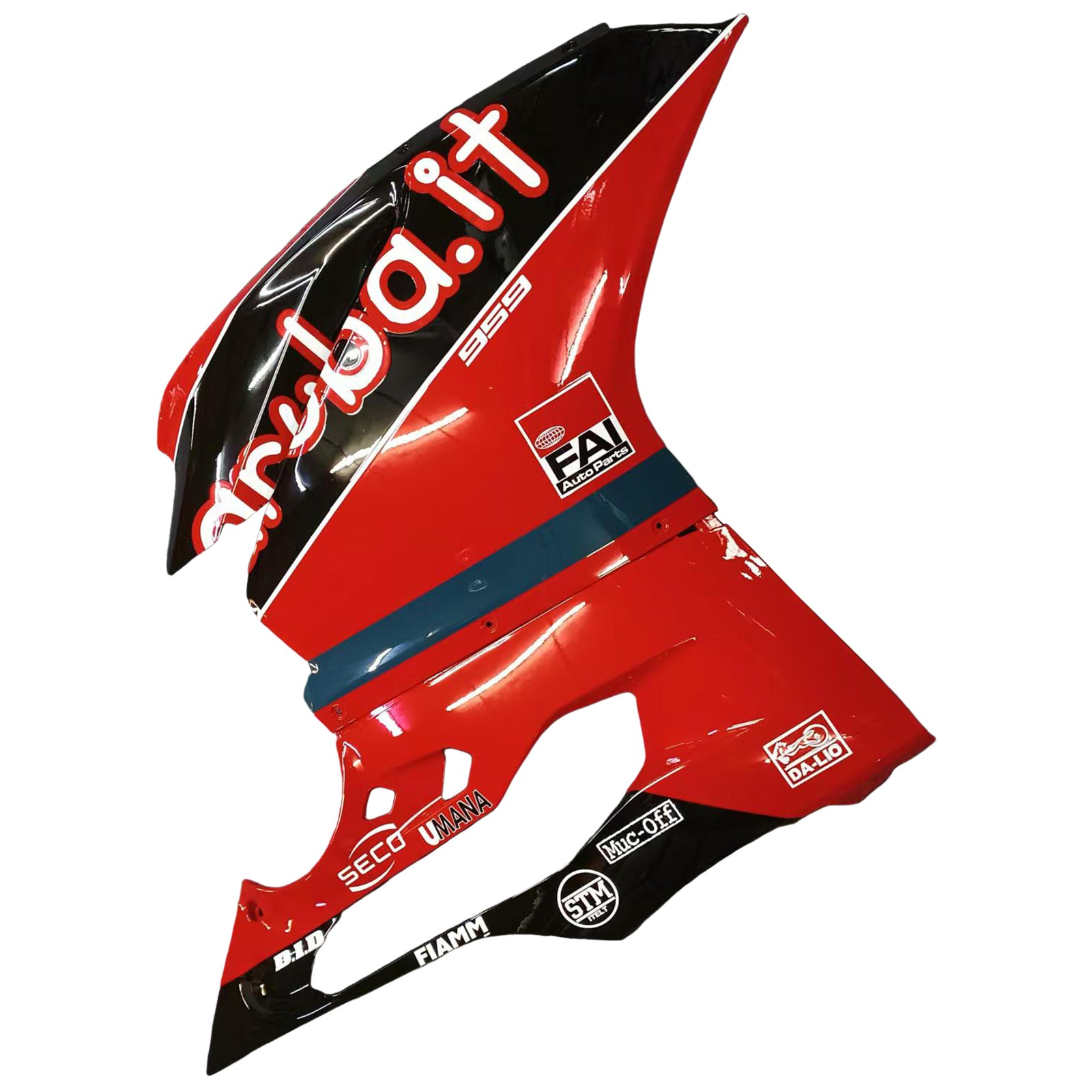 Amotopart 2015-2020 Ducati 1299 959 Kit de carenado rojo Style2