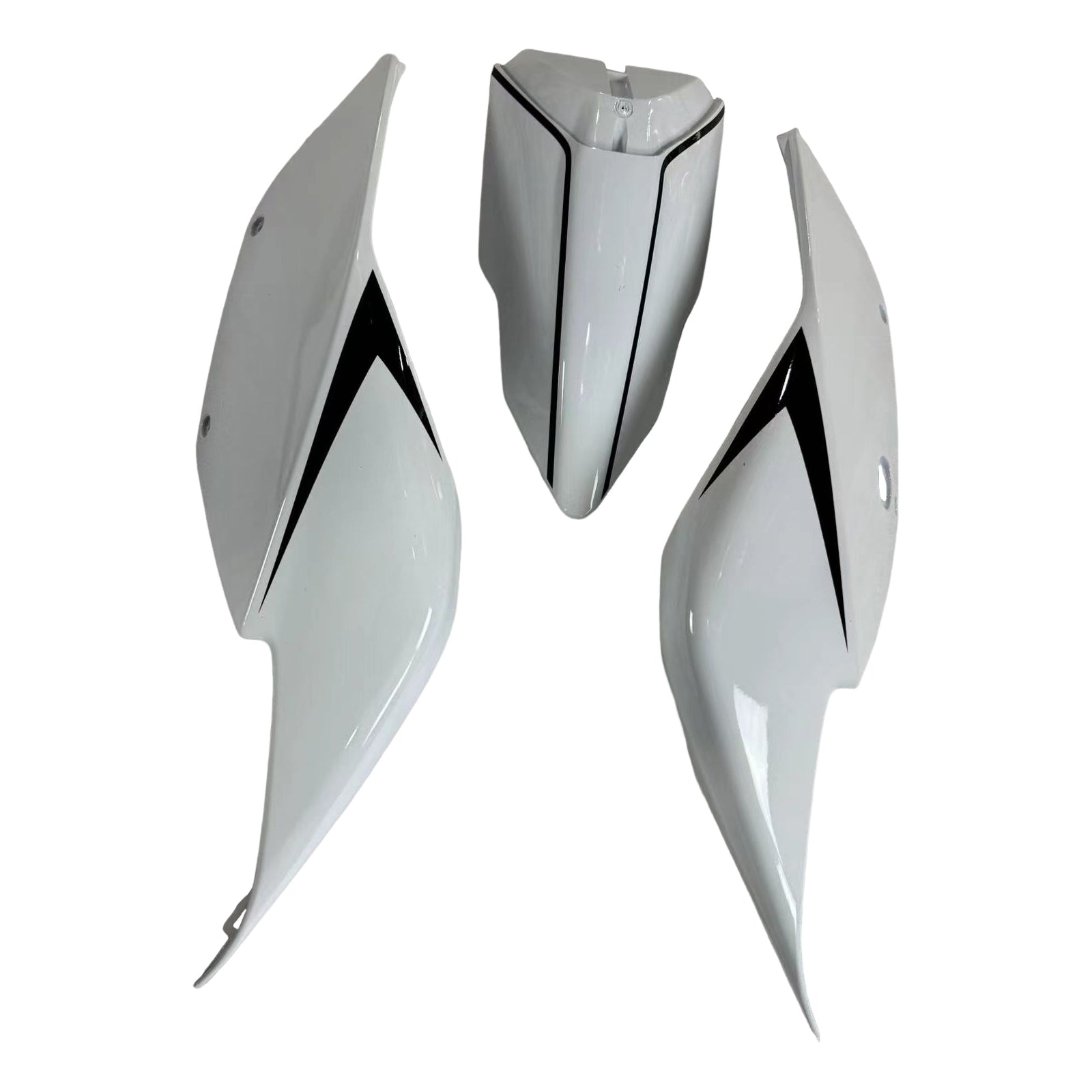 Amotopart 2015-2020 Ducati 1299 959 White with Black Fairing Zestaw