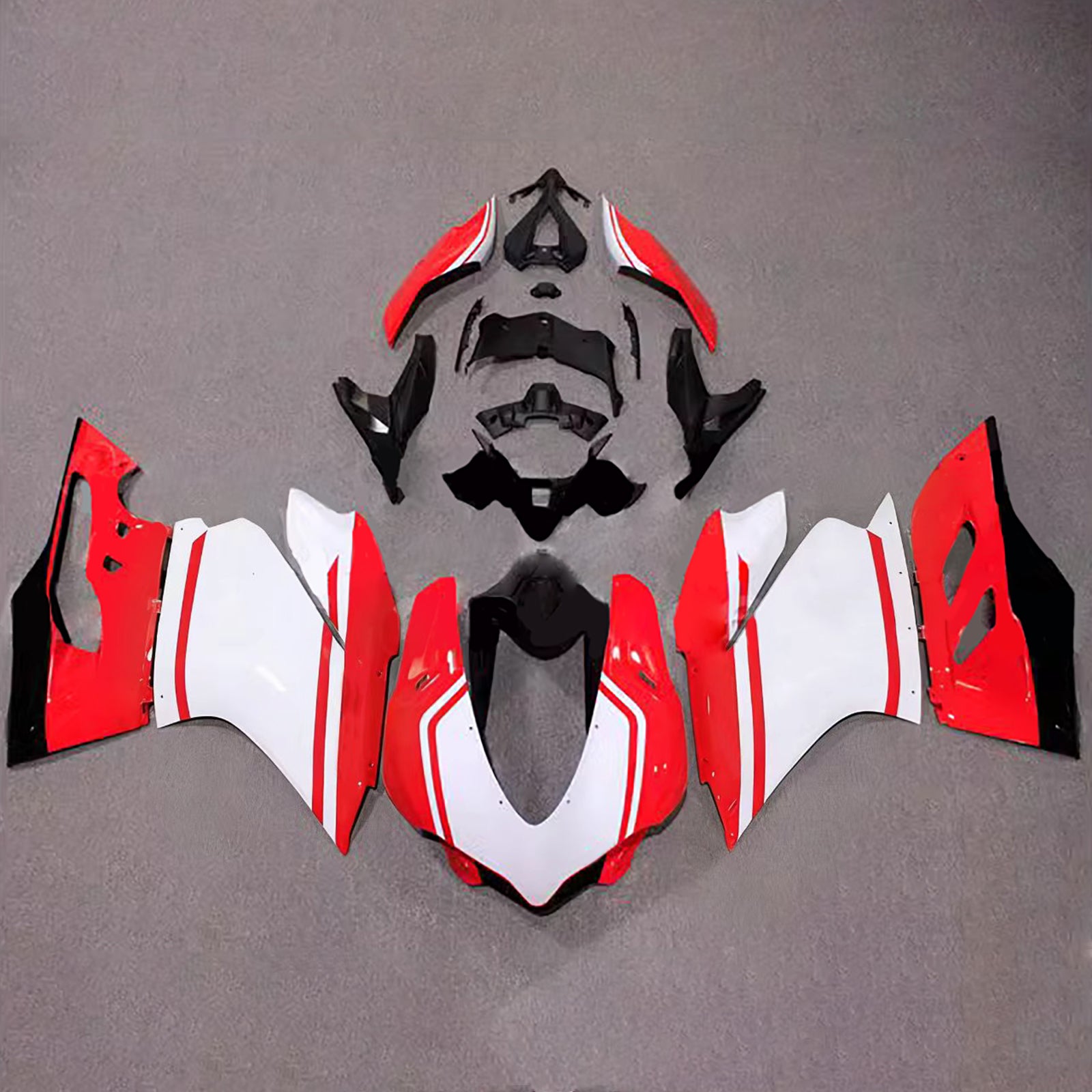 Amotopart 2015-2020 Ducati 1299/959 レッドホワイトブラックフェアリングキット