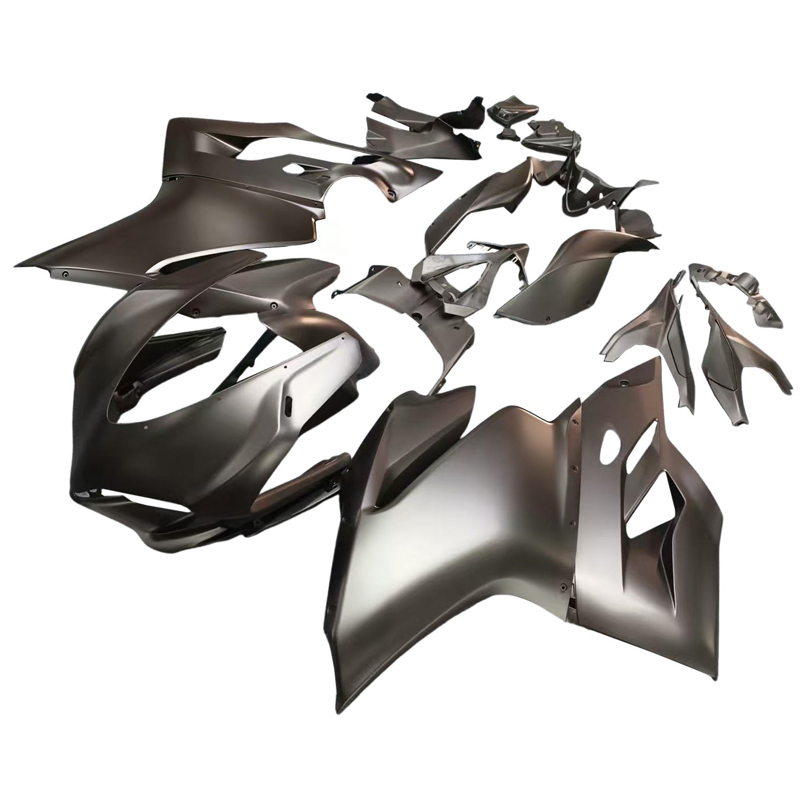 Amotopart 2015-2020 Ducati 1299/959 Matte Black White Reading Kit