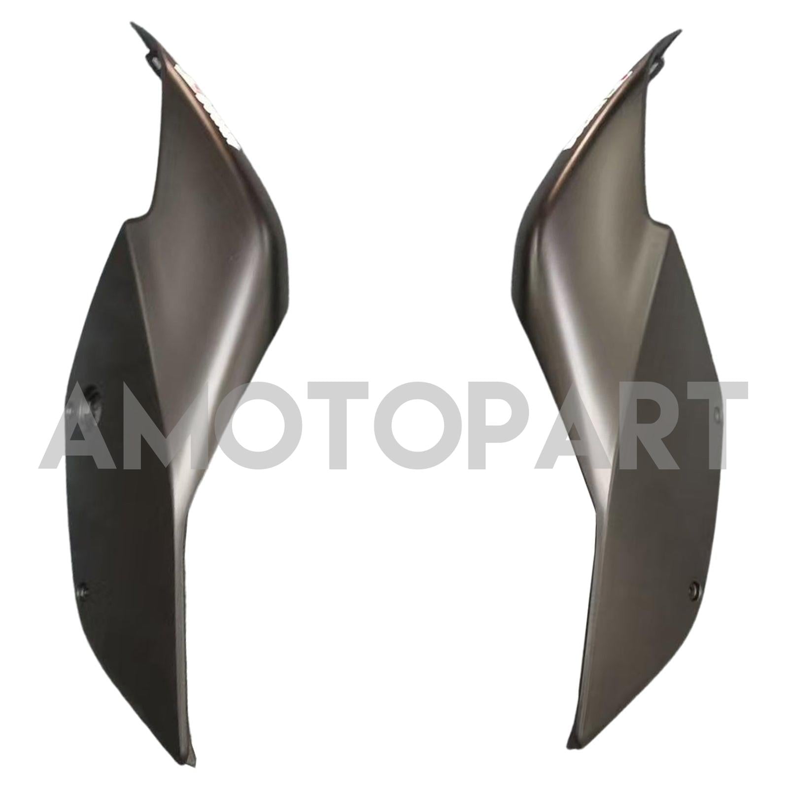 Amotopart 2015–2020 Ducati 1299/959 Mattschwarz-weißes Verkleidungsset