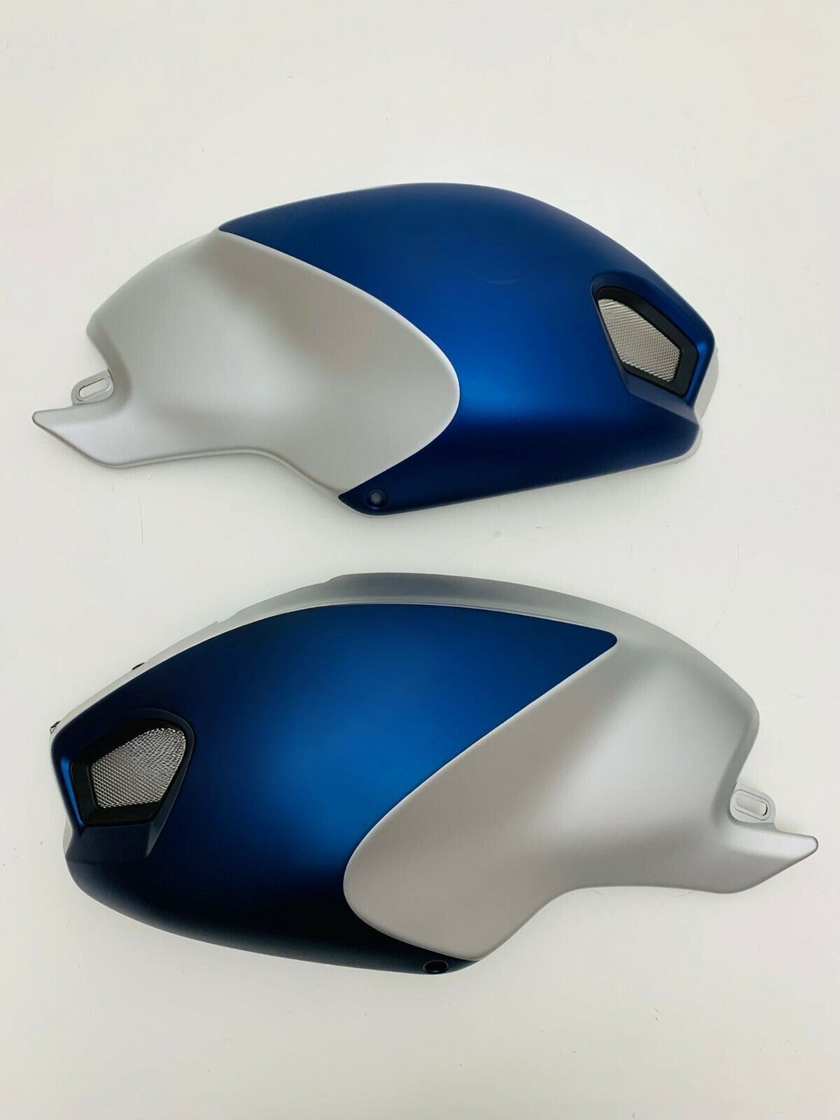 Amotopart Ducati All Years Monster 696/796/1100 S EVO Blue Sliver Fairing Kit