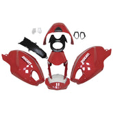 Amotopart Ducati All Years Monster 696/796/1100 S EVO All Red Fairing Kit