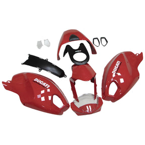 Amotopart Ducati All Years Monster 696/796/1100 S EVO All Red Fairing Kit