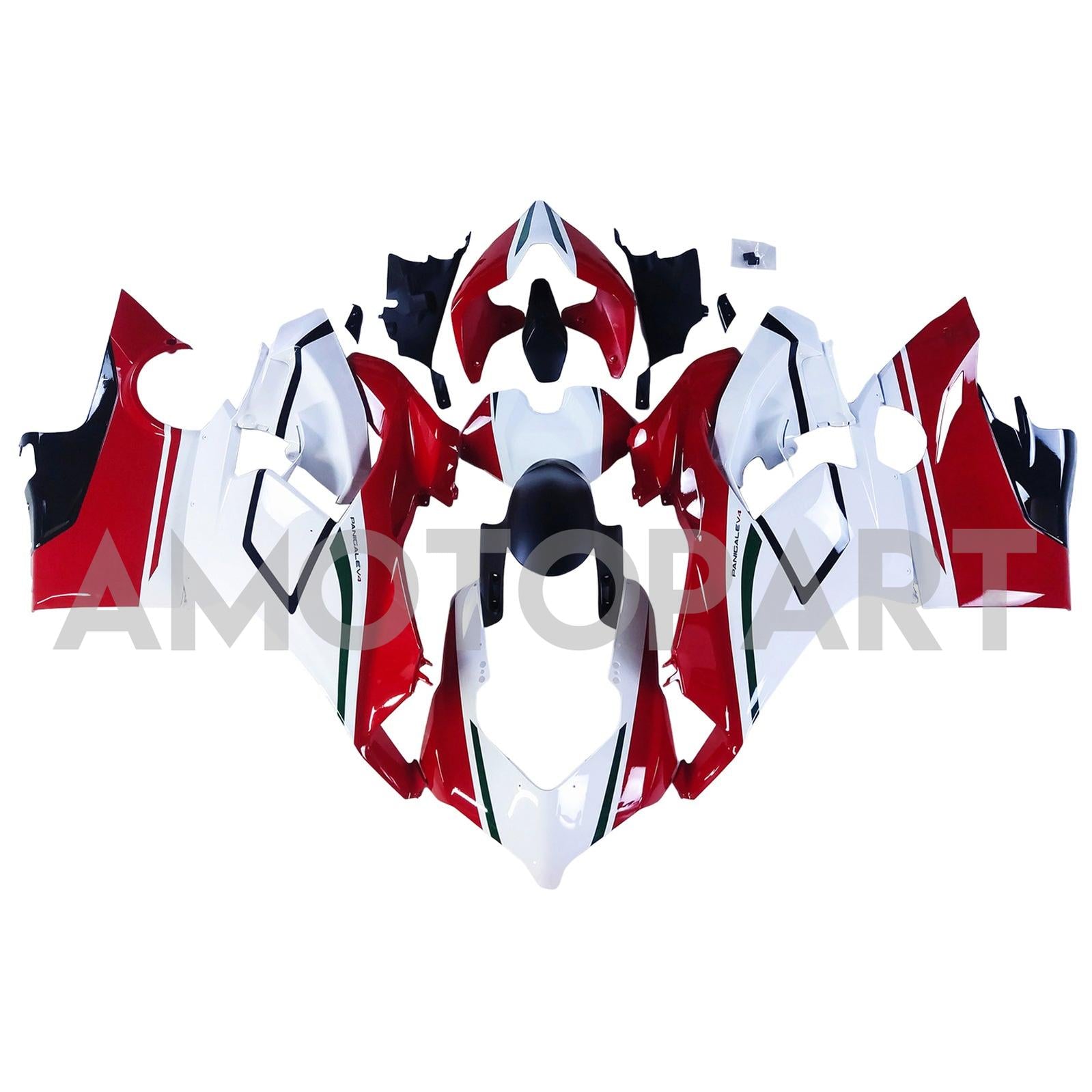 Amotopart Ducati 2018-2019 Panigale V4/V4S Style 10 Fairing Kit