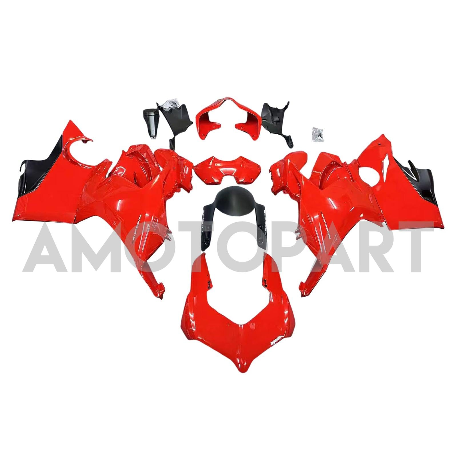 Amotopart Ducati 2018-2019 Panigale V4/V4S Style 8 Fairing Kit