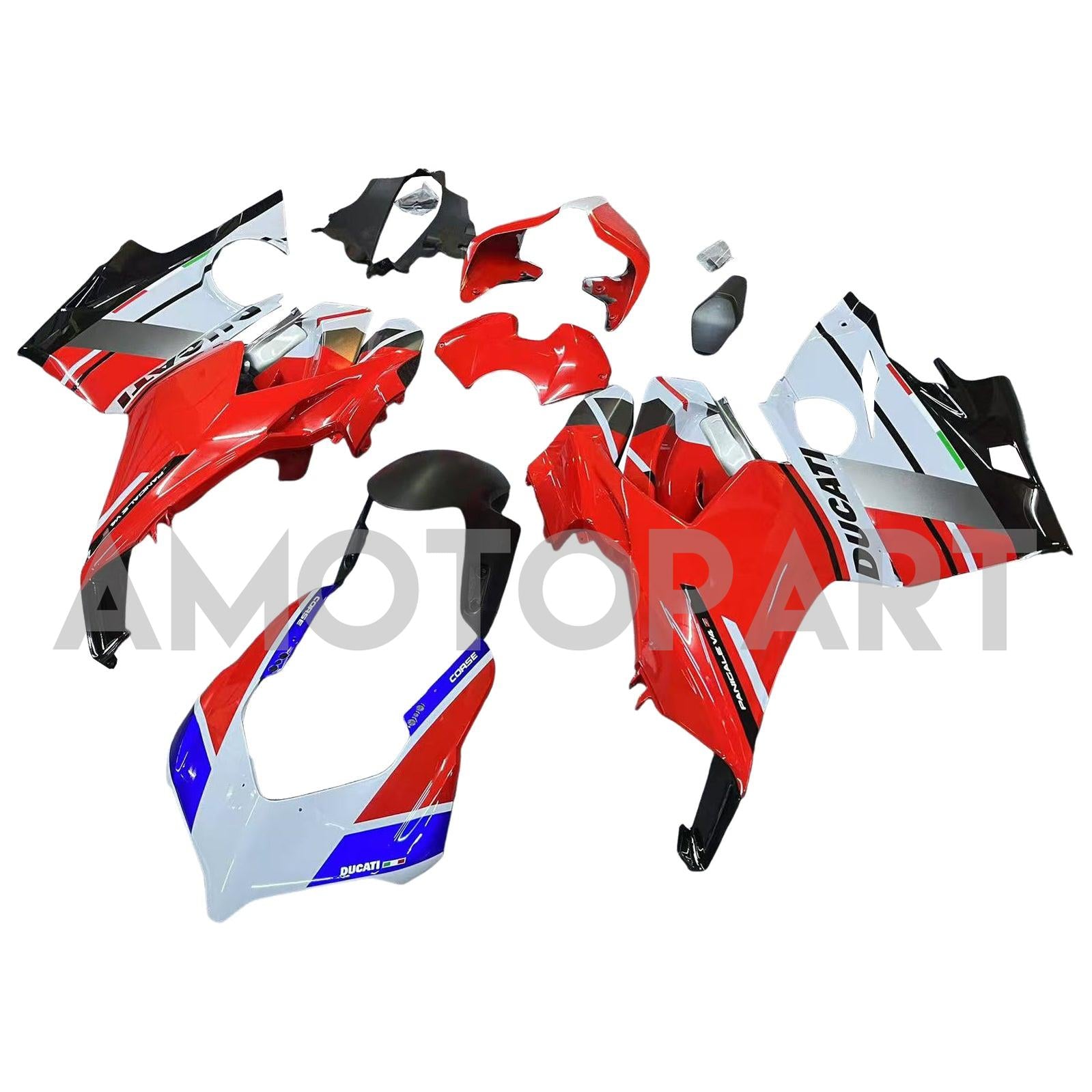 Amotopart Ducati 2018-2019 Panigale V4/V4S Style 11 Fairing Kit