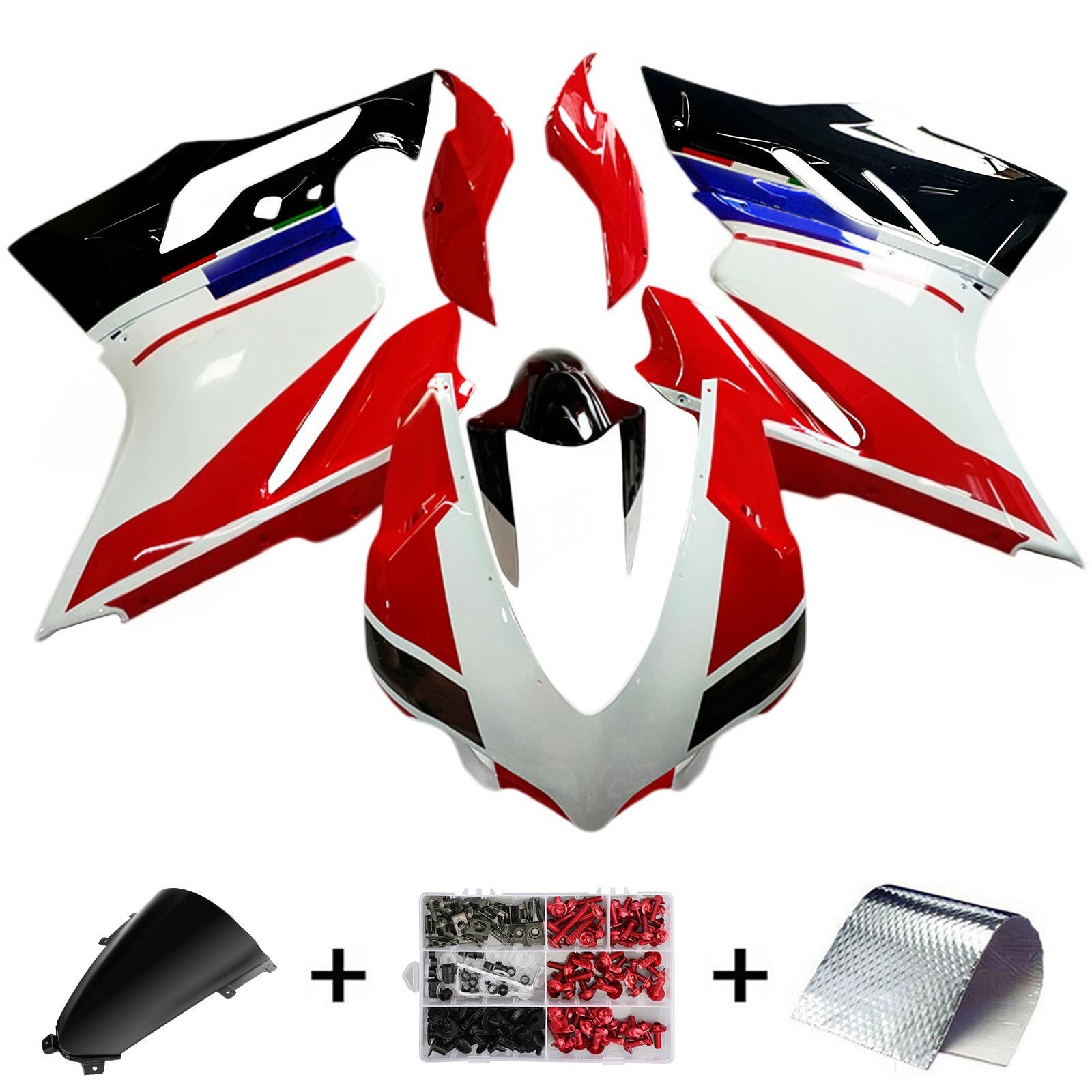 Amotopart Ducati Panigale 2018-2019 V4/V4S Style 1 Fairing Kit