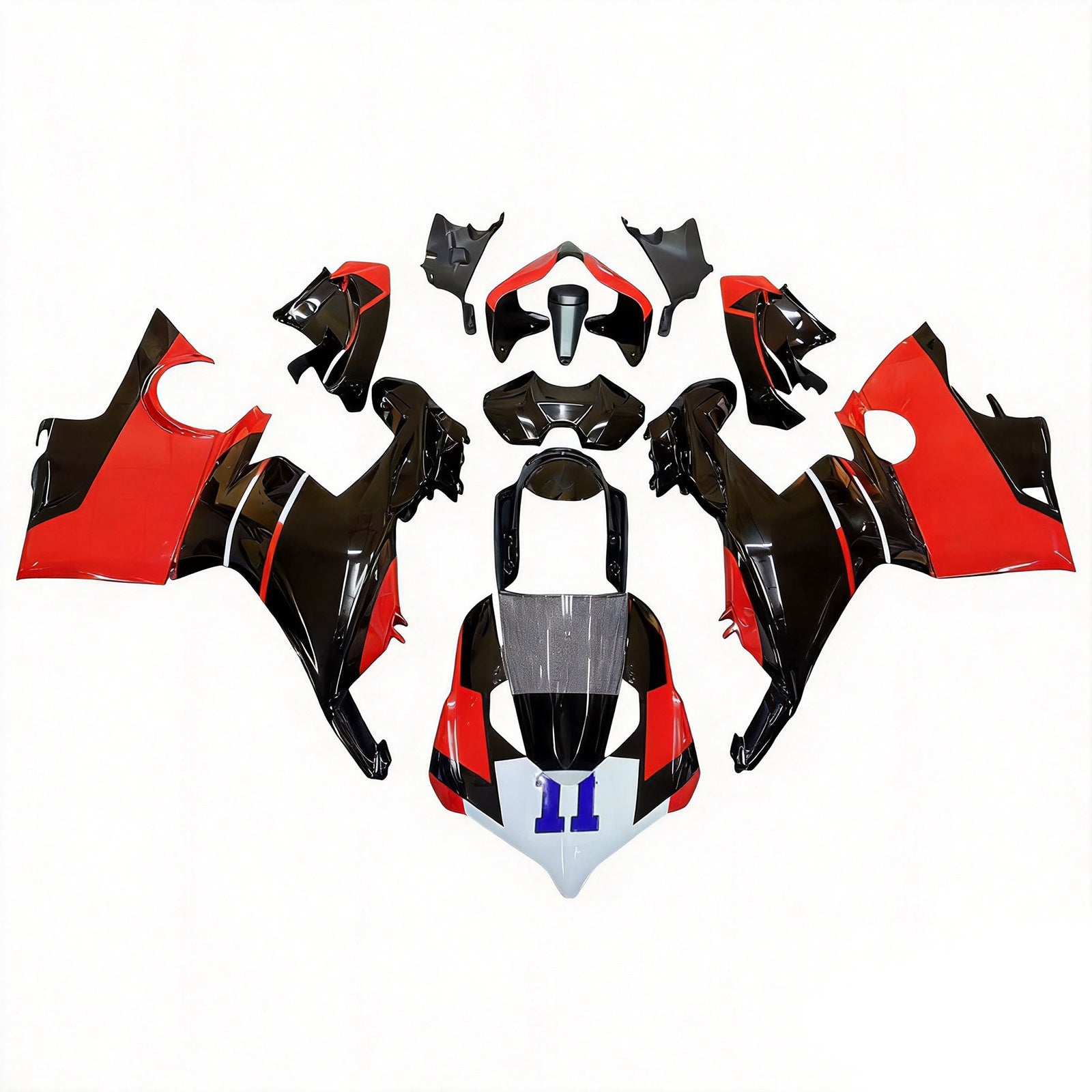 Amotopart Verkleidungsset für Ducati 2018–2019 Panigale V4/V4S Style 2