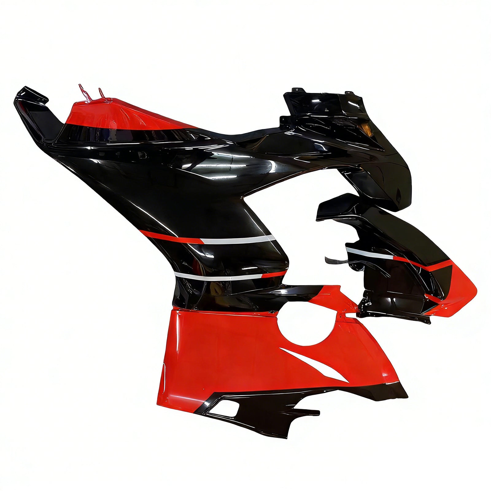 Amotopart Verkleidungsset für Ducati 2018–2019 Panigale V4/V4S Style 2