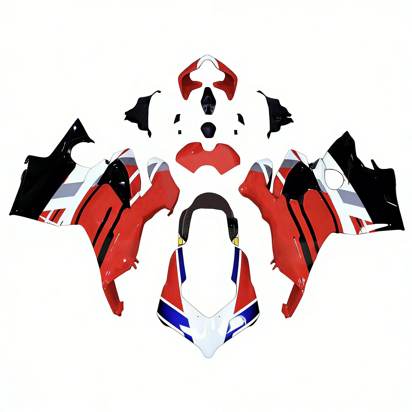 Amotopart Ducati 2018-2019 Panigale V4/V4S Style 3 Fairing Kit