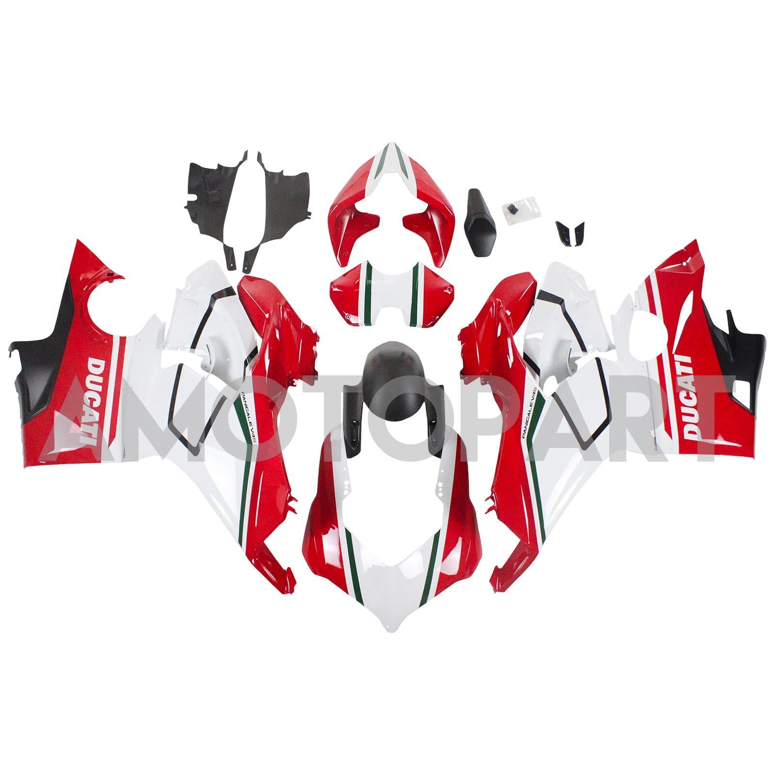 Amotopart Ducati 2018-2019 Panigale V4/V4S Style 5 Fairing Kit