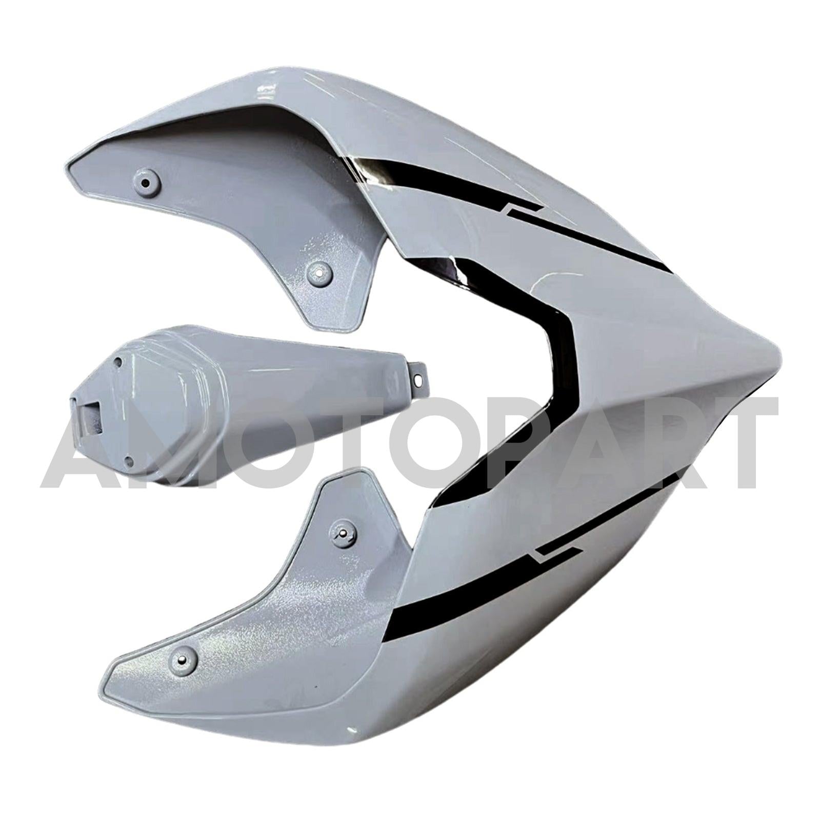 Amotopart Ducati 2018-2019 Panigale V4 V4S Light Gray Fairing Kit