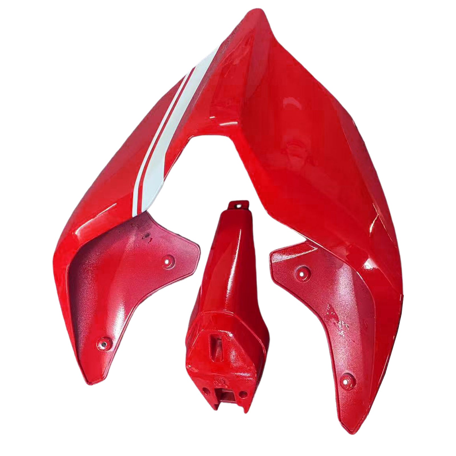 Amotopart Ducati 2018-2019 Panigale V4 V4S Red White Fairing Kit