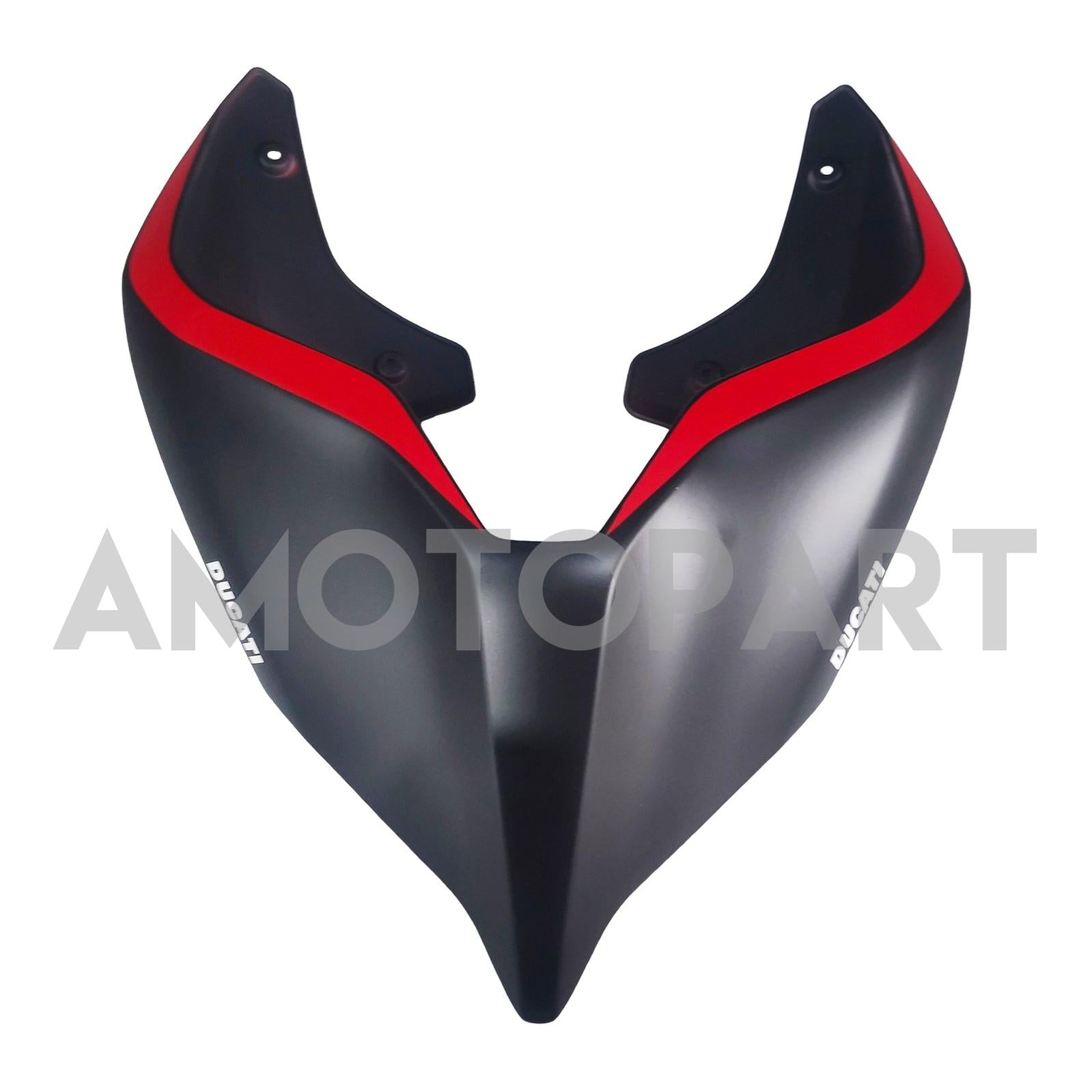 Amotopart Ducati 20-21 Panigale V4 V4S Black Sliver Fairing Kit