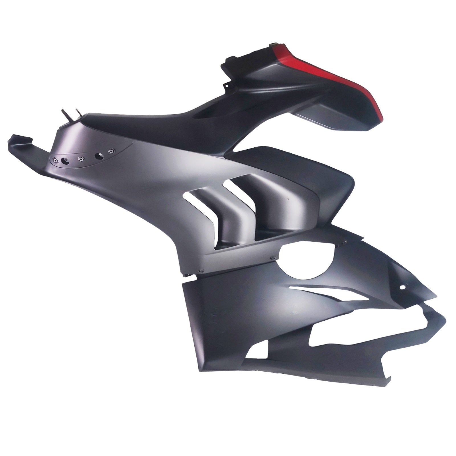 Amotopart Ducati 20-21 Panigale V4 V4S Black Sliver Fairing Kit