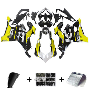 Amotopart Ducati Panigale 20-21 V4/V4S & 21-22 V4SP & 19-22 V4R Black&Yellow Fairing Kit