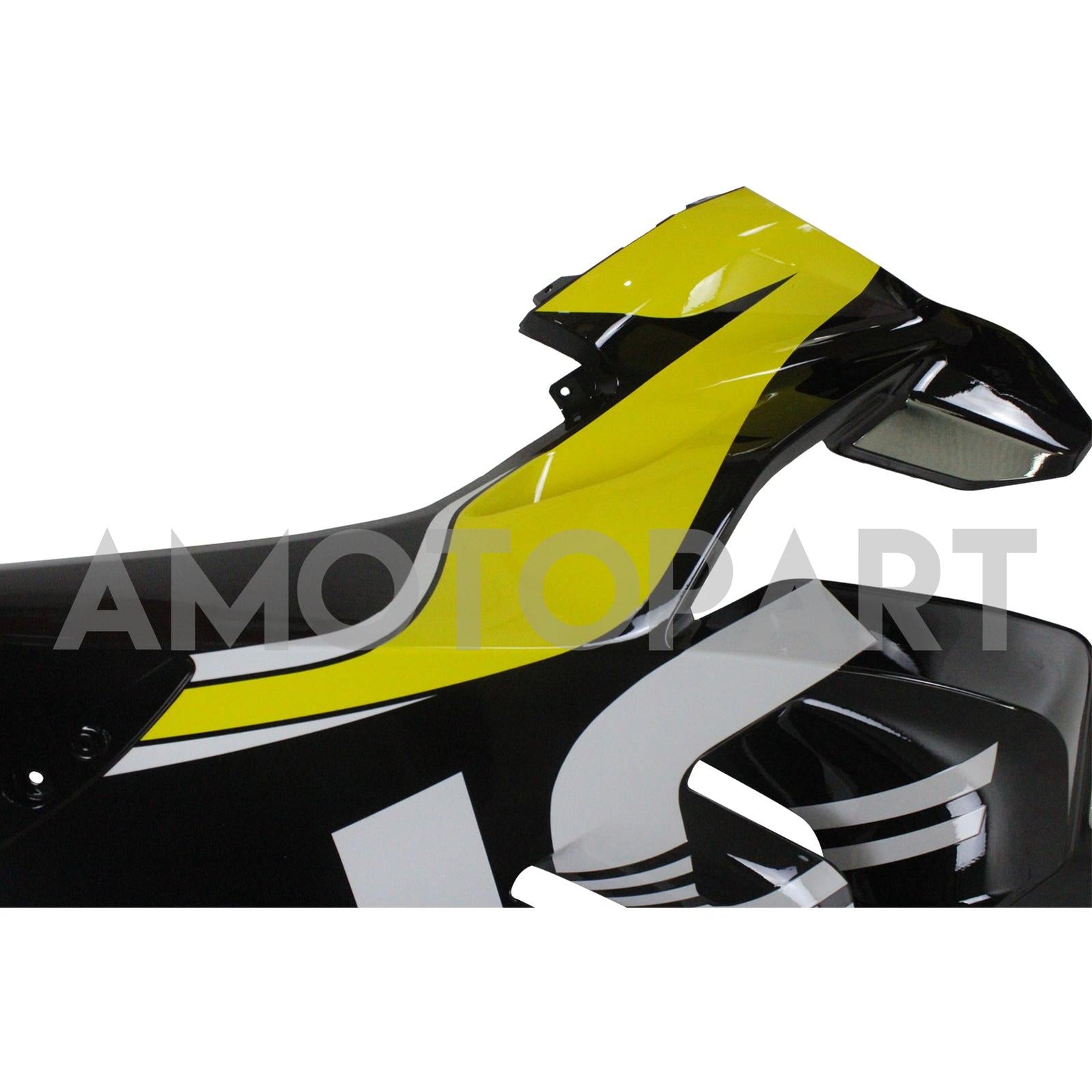 Amotopart Ducati 20-21 Panigale V4 V4S Schwarz&Gelbes Verkleidungsset
