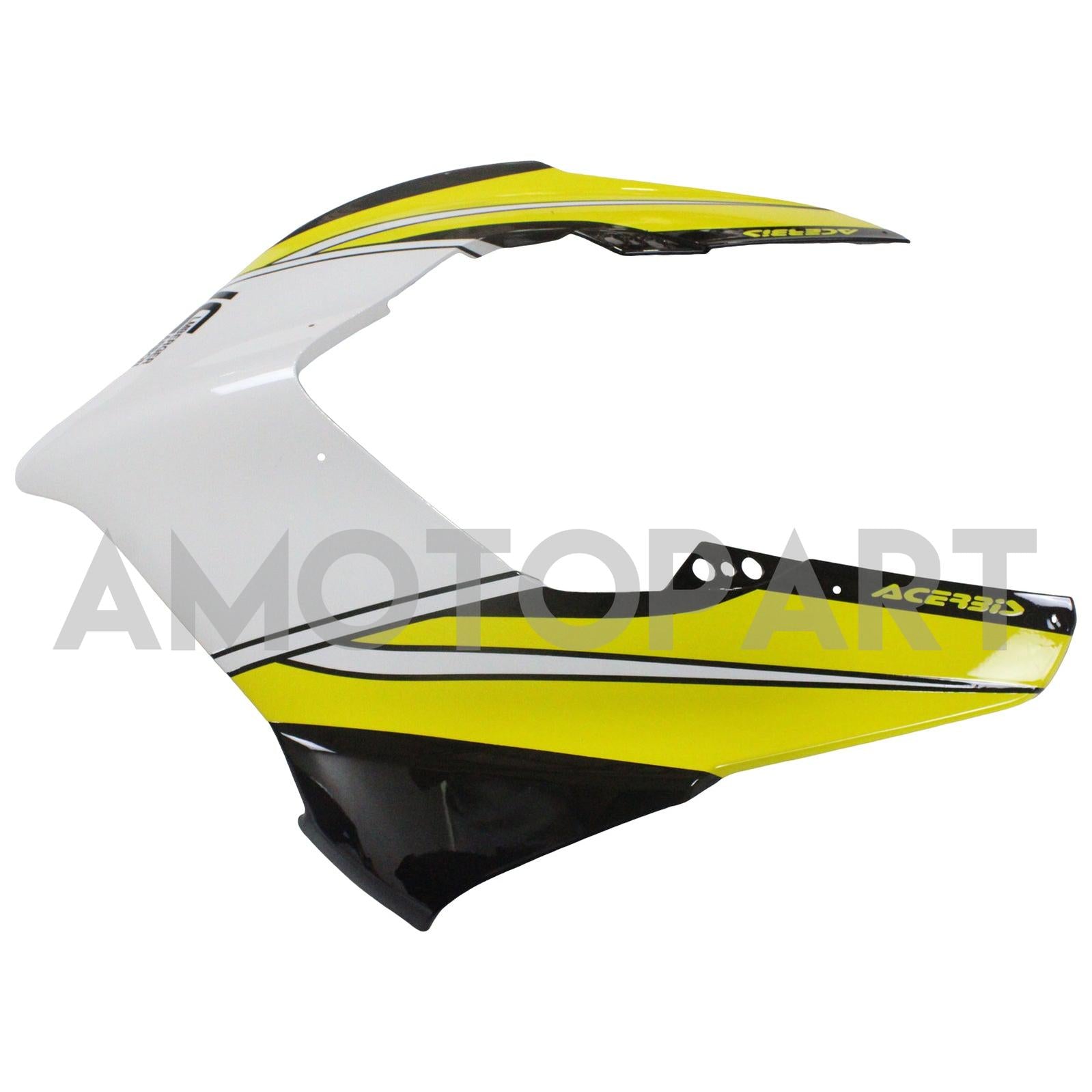 Amotopart Ducati 20-21 Panigale V4 V4S Schwarz&Gelbes Verkleidungsset