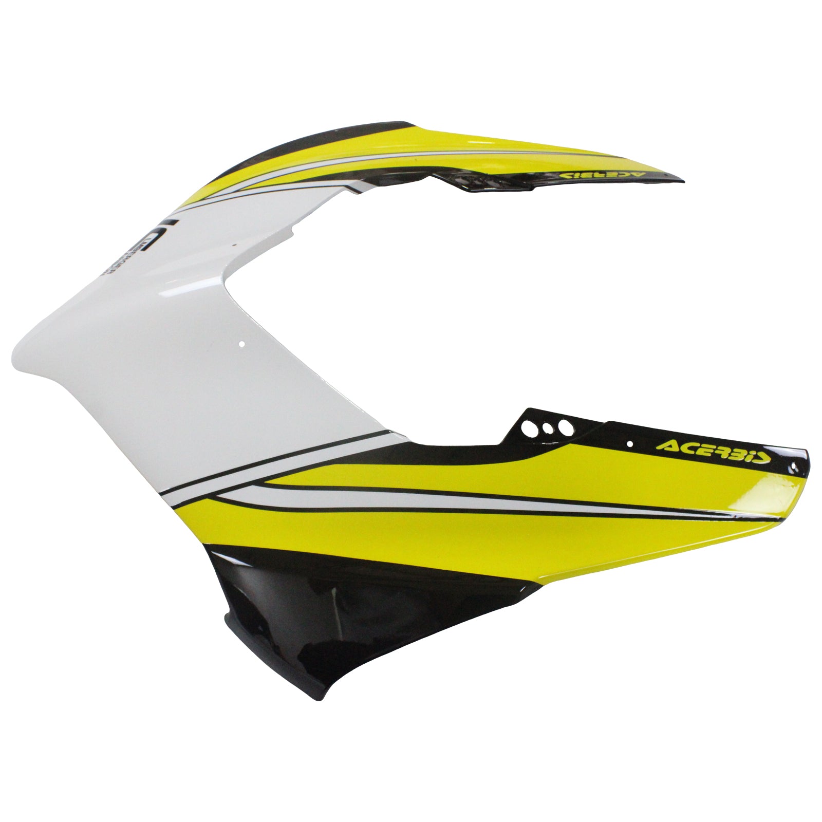 Amotopart Ducati 20-21 PANIGALE V4 V4S Black & Yellow Fairing Kit
