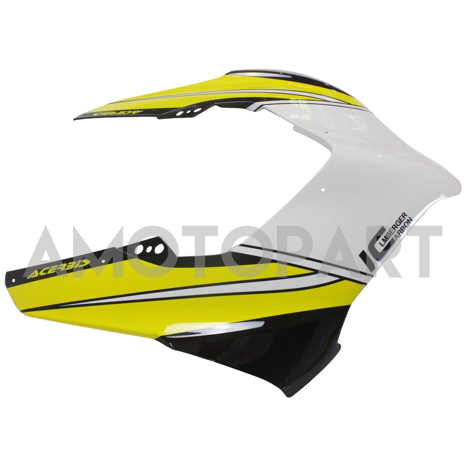 Amotopart Ducati 20-21 Panigale V4 V4S Schwarz&Gelbes Verkleidungsset