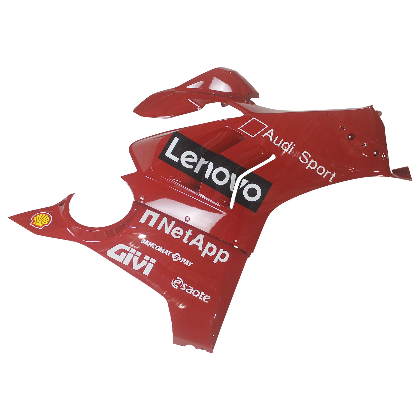 Amotopart Ducati Panigale 20-21 V4/V4S & 21-22 V4SP & 19-22 V4R Red Style2 Fairing Kit