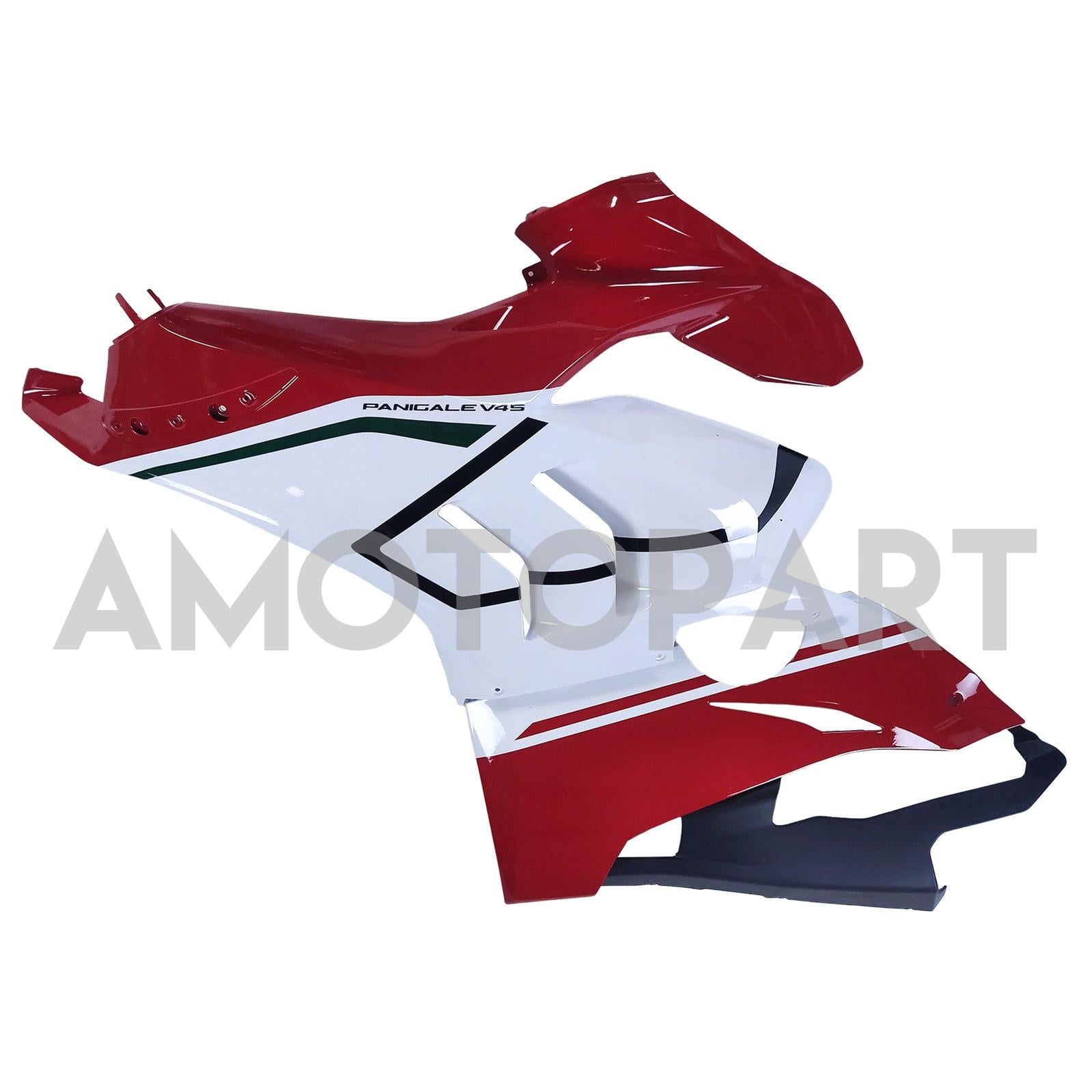 Amotopart Ducati 20-21 Panigale V4 V4S Red Style4 Fairing Kit