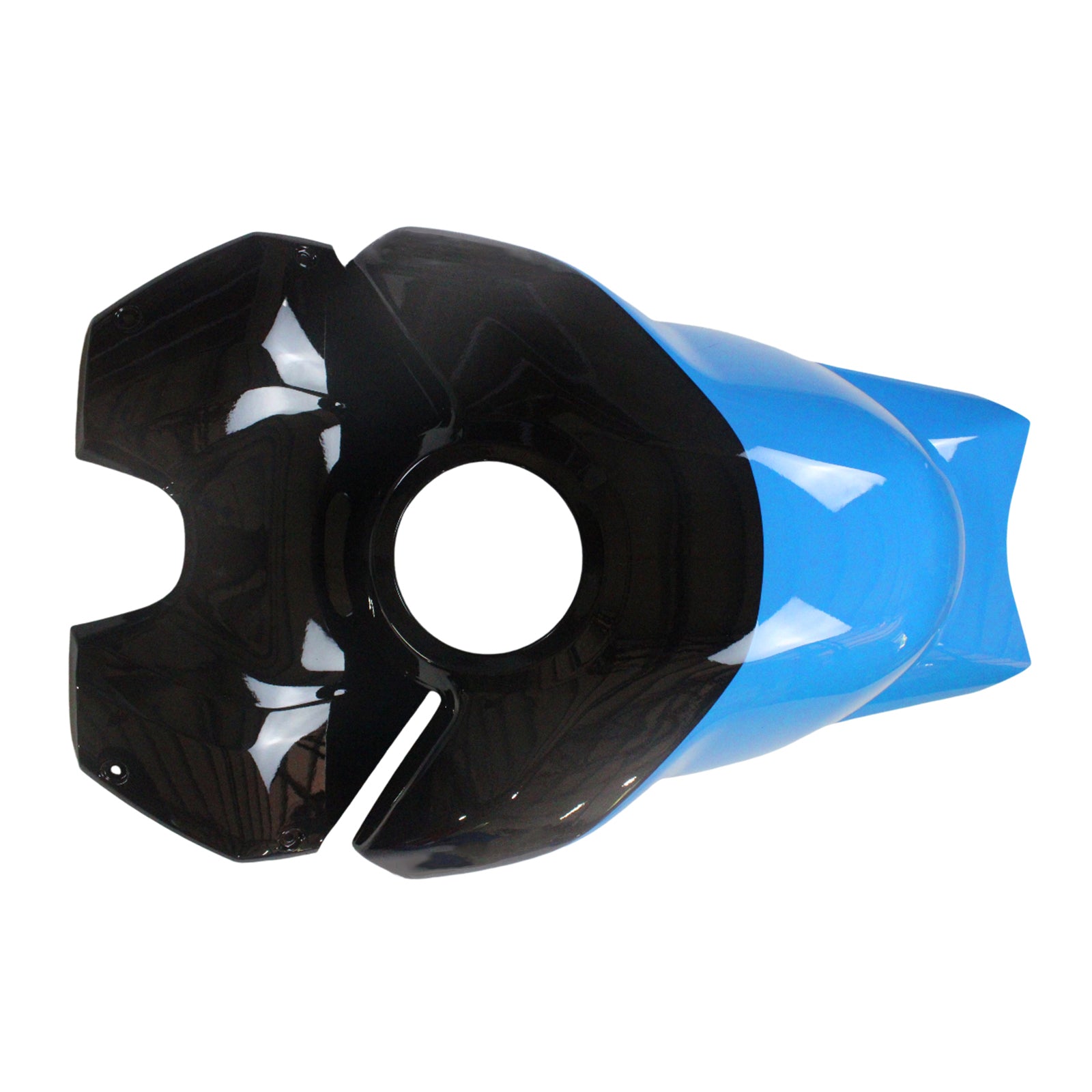 Amotopart Ducati 20-21 Panigale V4 V4S Blue＆Orange Fairing Kit